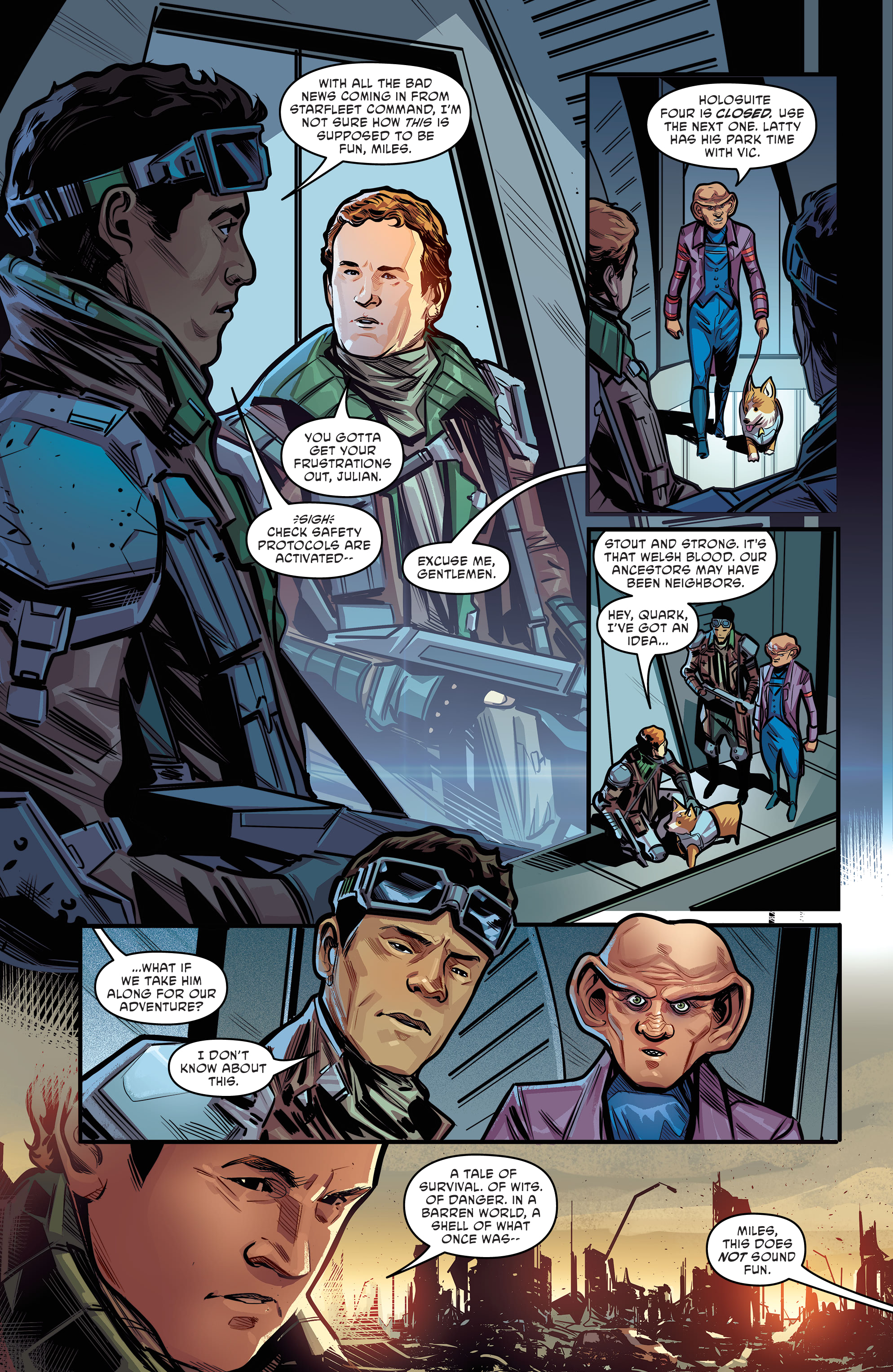 Star Trek: Deep Space Nine - The Dog of War (2023-) issue 2 - Page 4