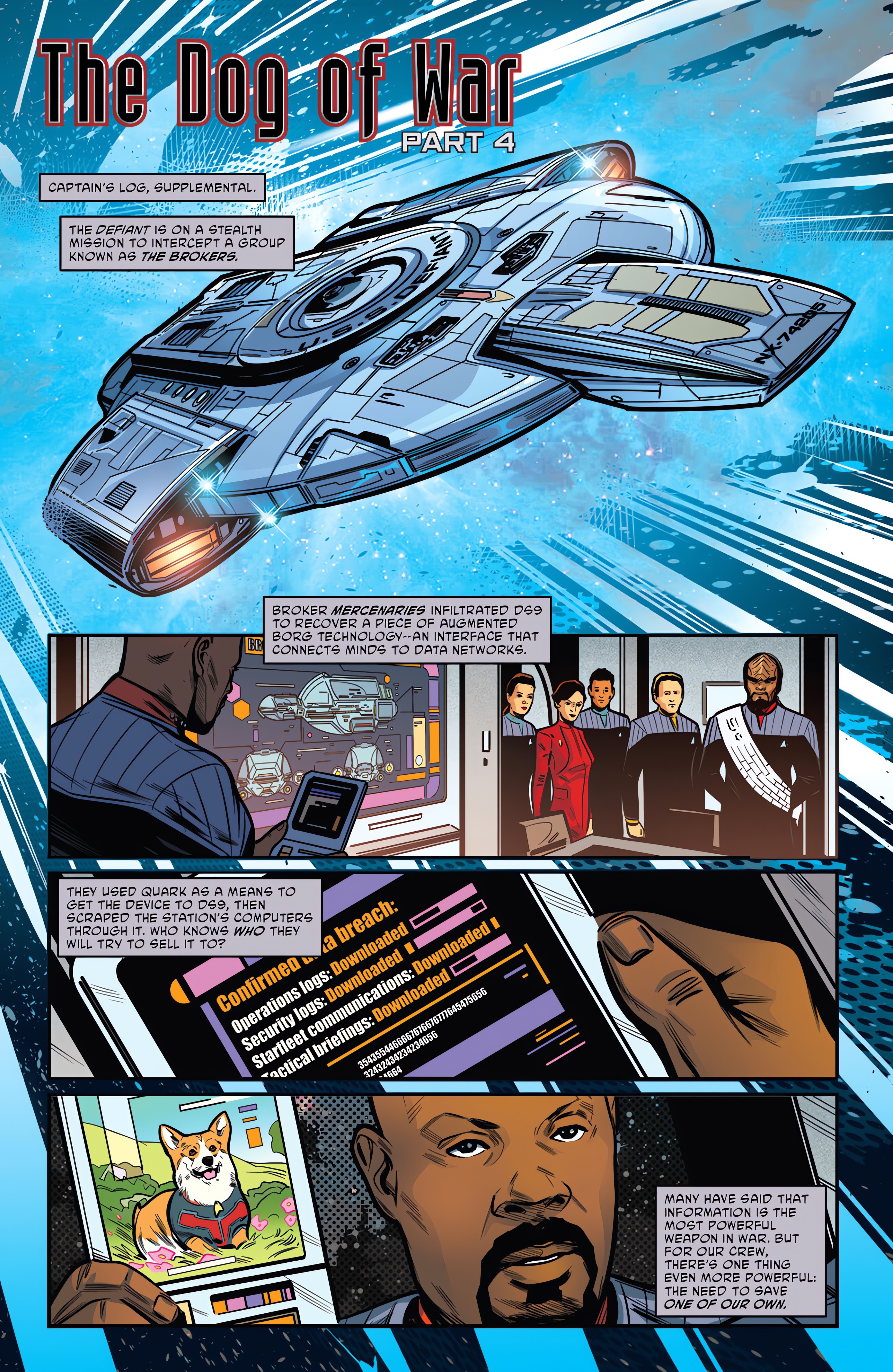 Star Trek: Deep Space Nine - The Dog of War (2023-) issue 4 - Page 3