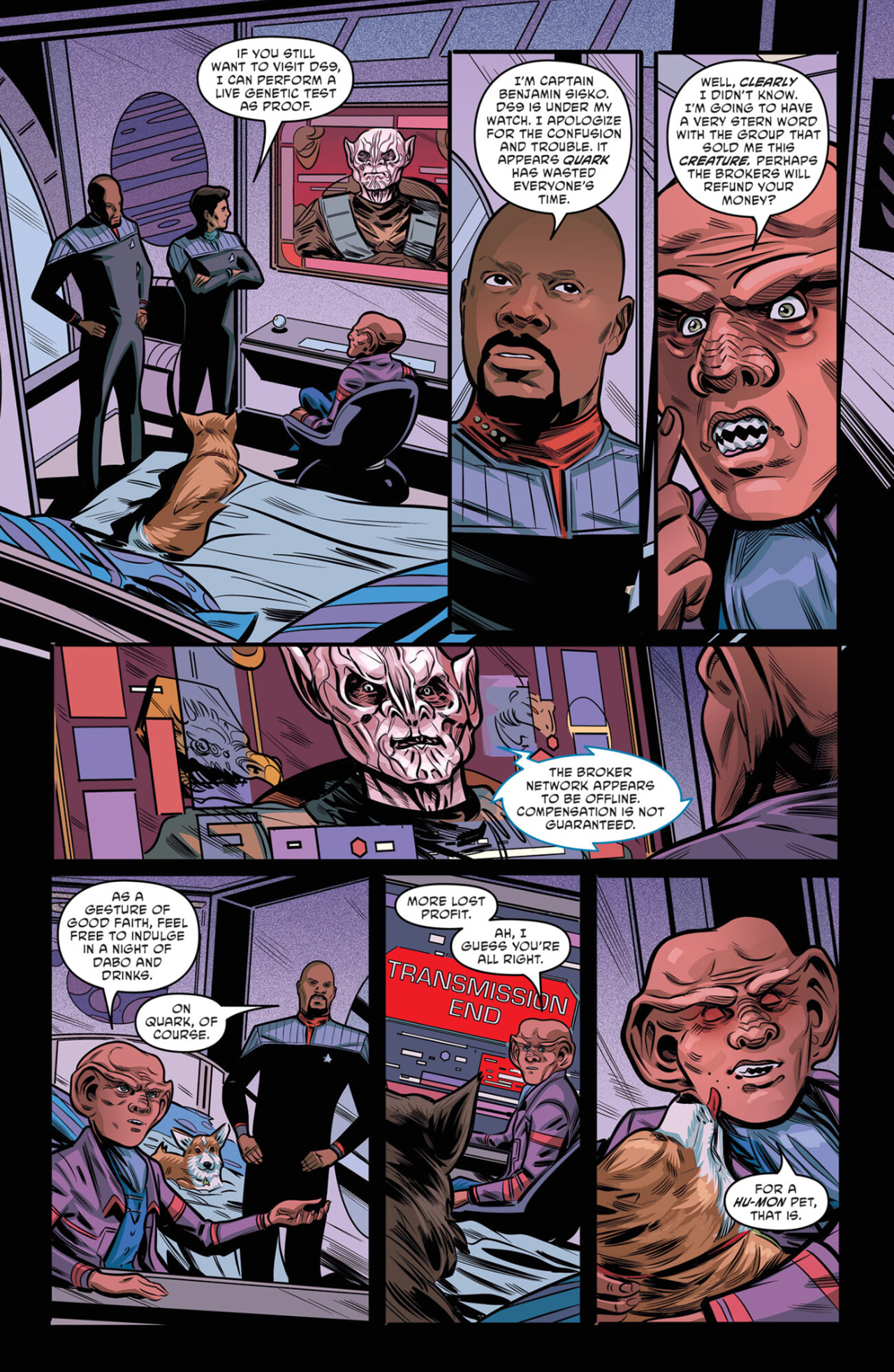 Star Trek: Deep Space Nine - The Dog of War (2023-) issue 5 - Page 21