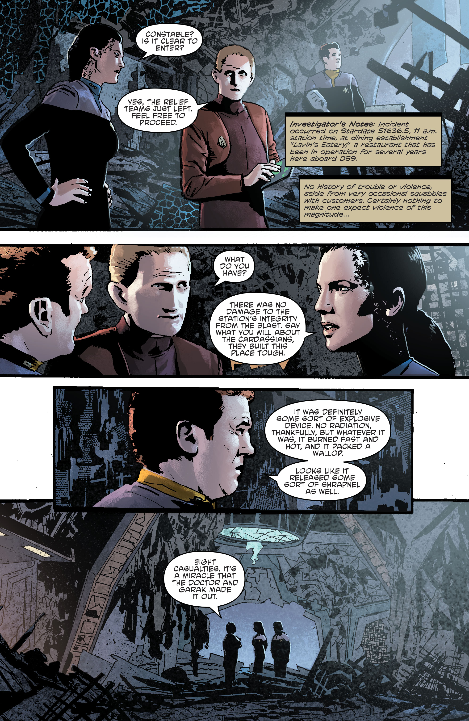 Star Trek: Deep Space Nine—Too Long a Sacrifice (2020-) issue 1 - Page 7