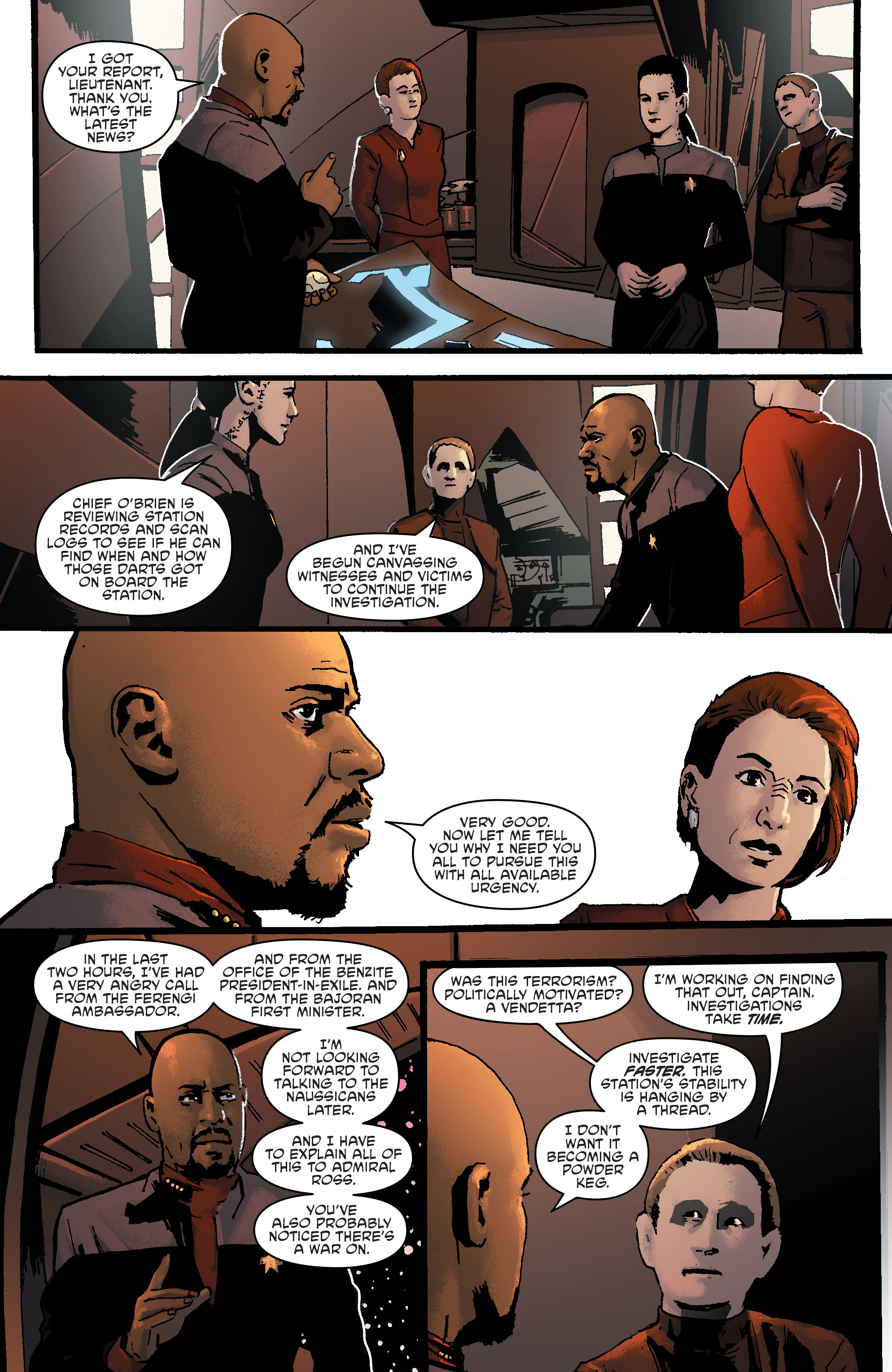 Star Trek: Deep Space Nine—Too Long a Sacrifice (2020-) issue 1 - Page 15