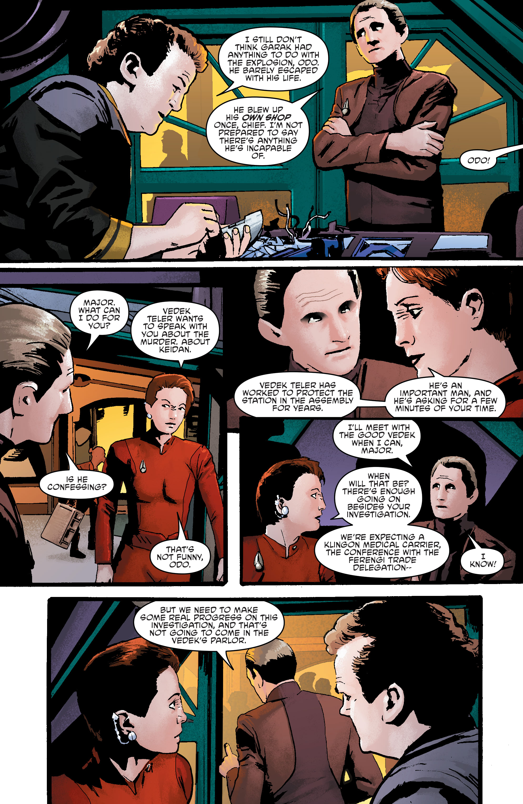 Star Trek: Deep Space Nine—Too Long a Sacrifice (2020-) issue 2 - Page 8