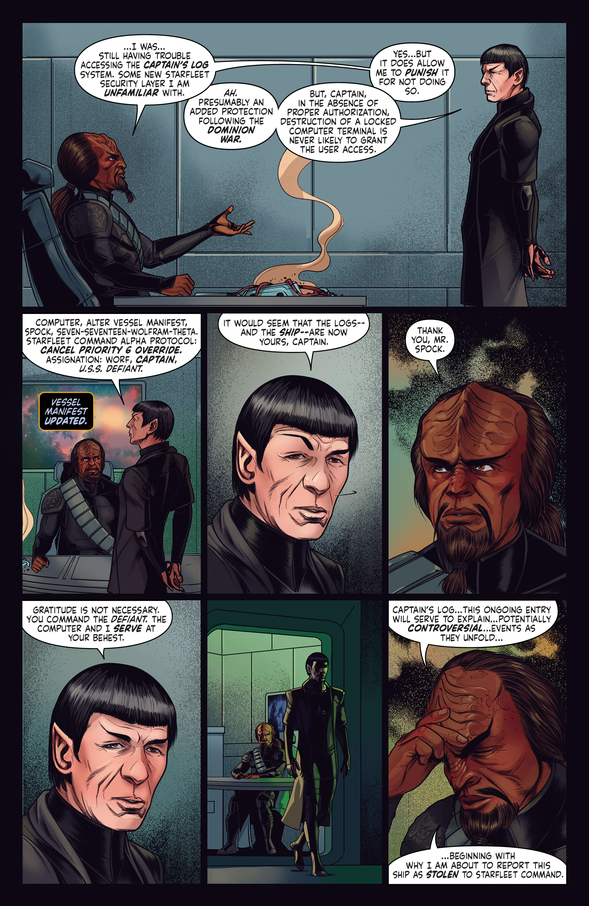 Star Trek: Defiant (2023-) issue 1 - Page 5