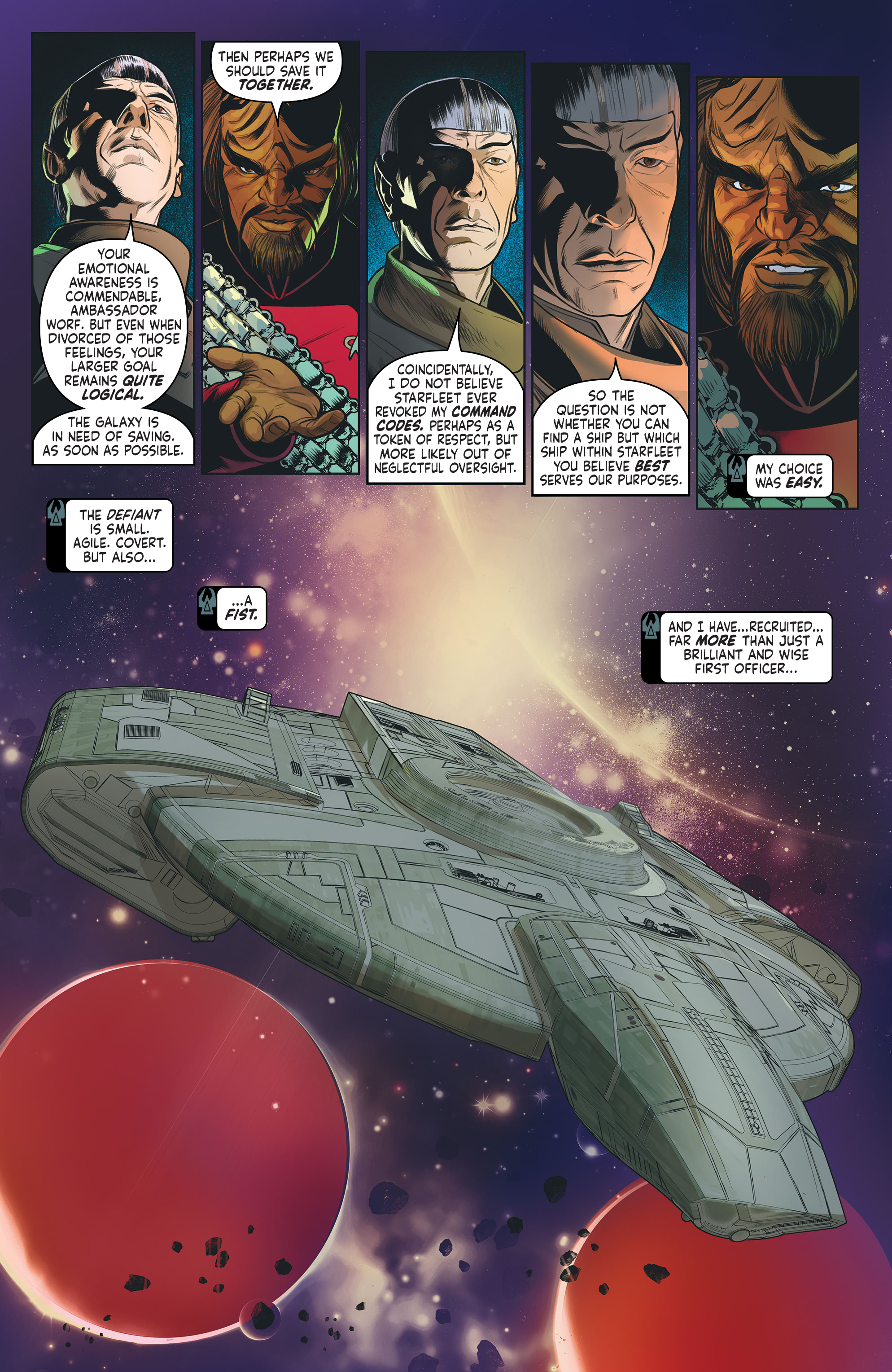 Star Trek: Defiant (2023-) issue 1 - Page 13