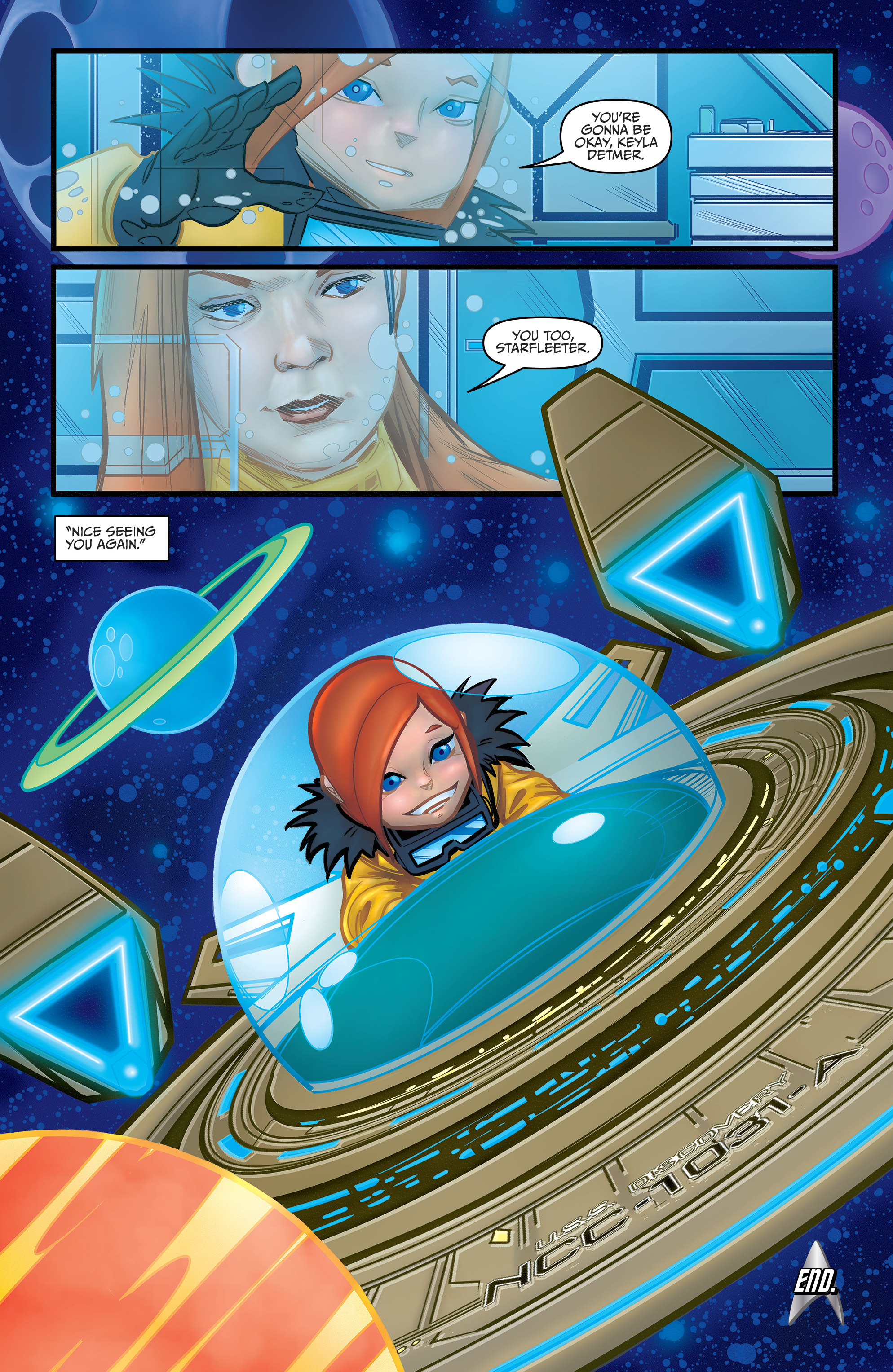 Star Trek: Discovery - Adventures in the 32nd Century (2022-) issue 3 - Page 22