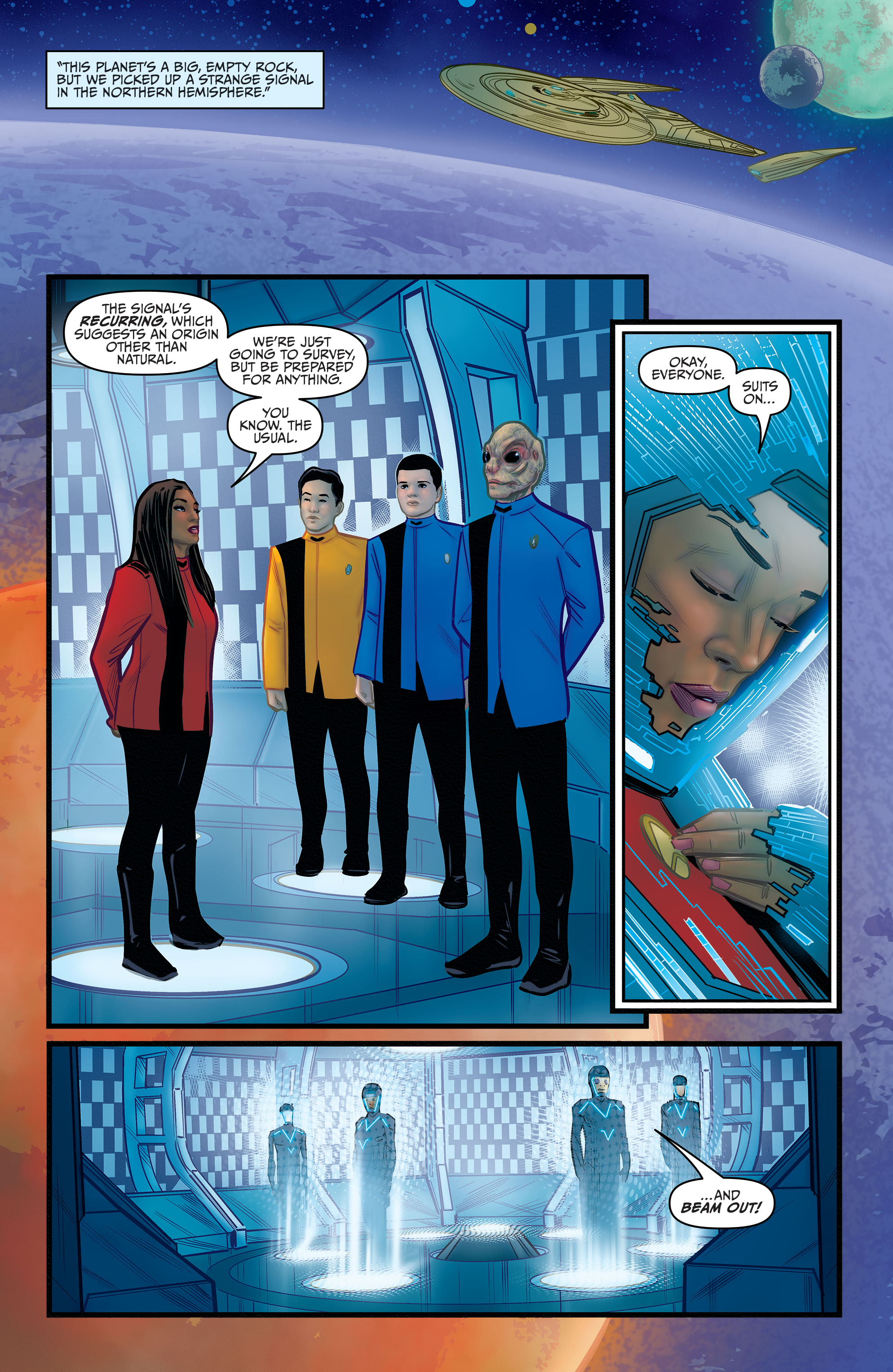 Star Trek: Discovery - Adventures in the 32nd Century (2022-) issue 4 - Page 8