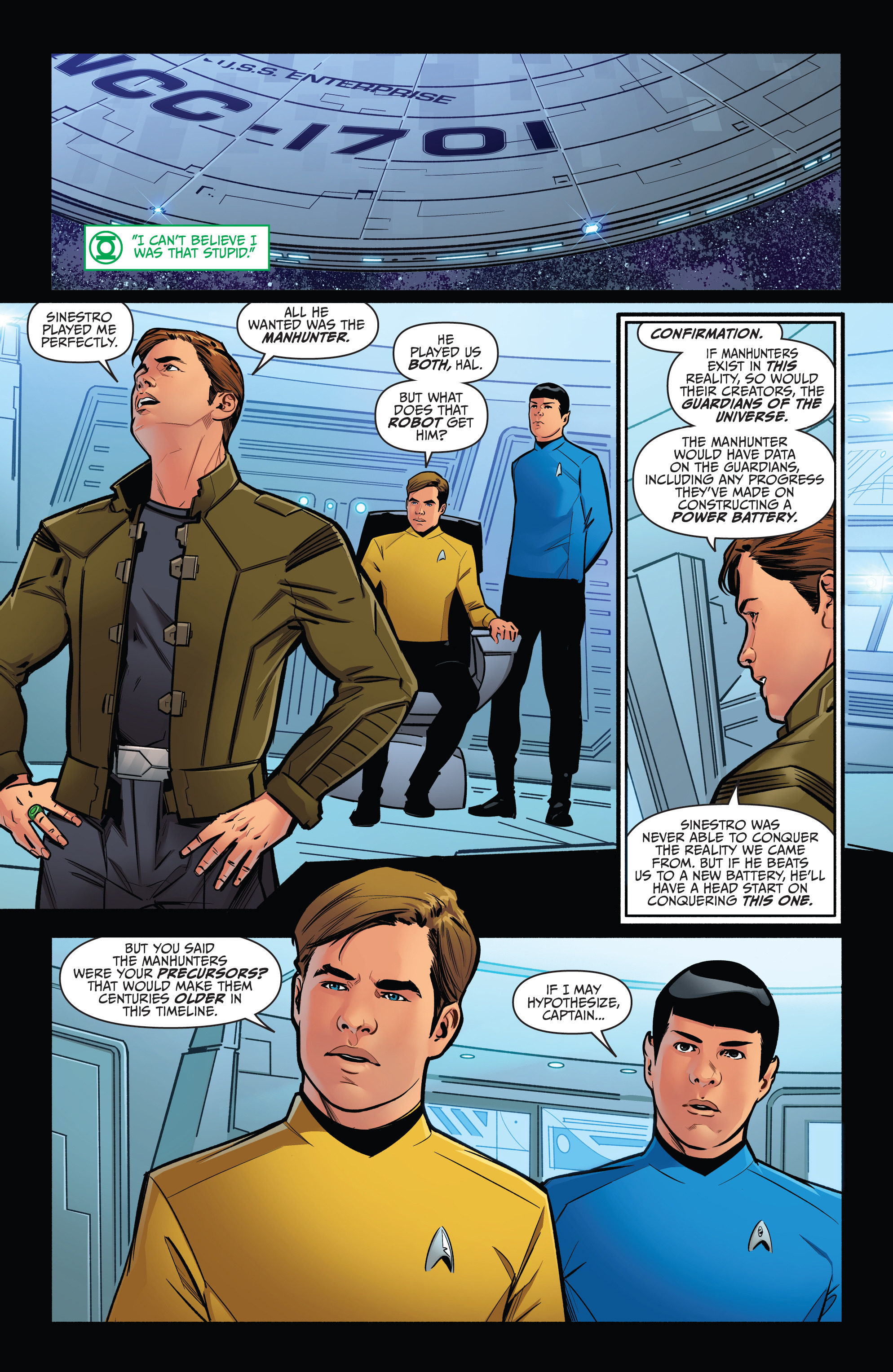 Star Trek - Green Lantern Vol. 2 (2016-) issue 2 - Page 11