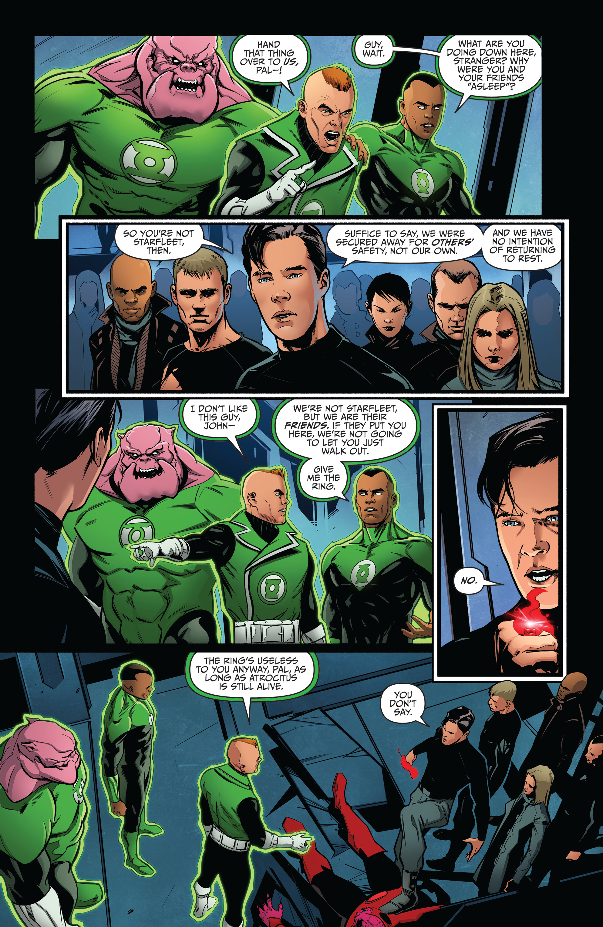 Star Trek - Green Lantern Vol. 2 (2016-) issue 3 - Page 8