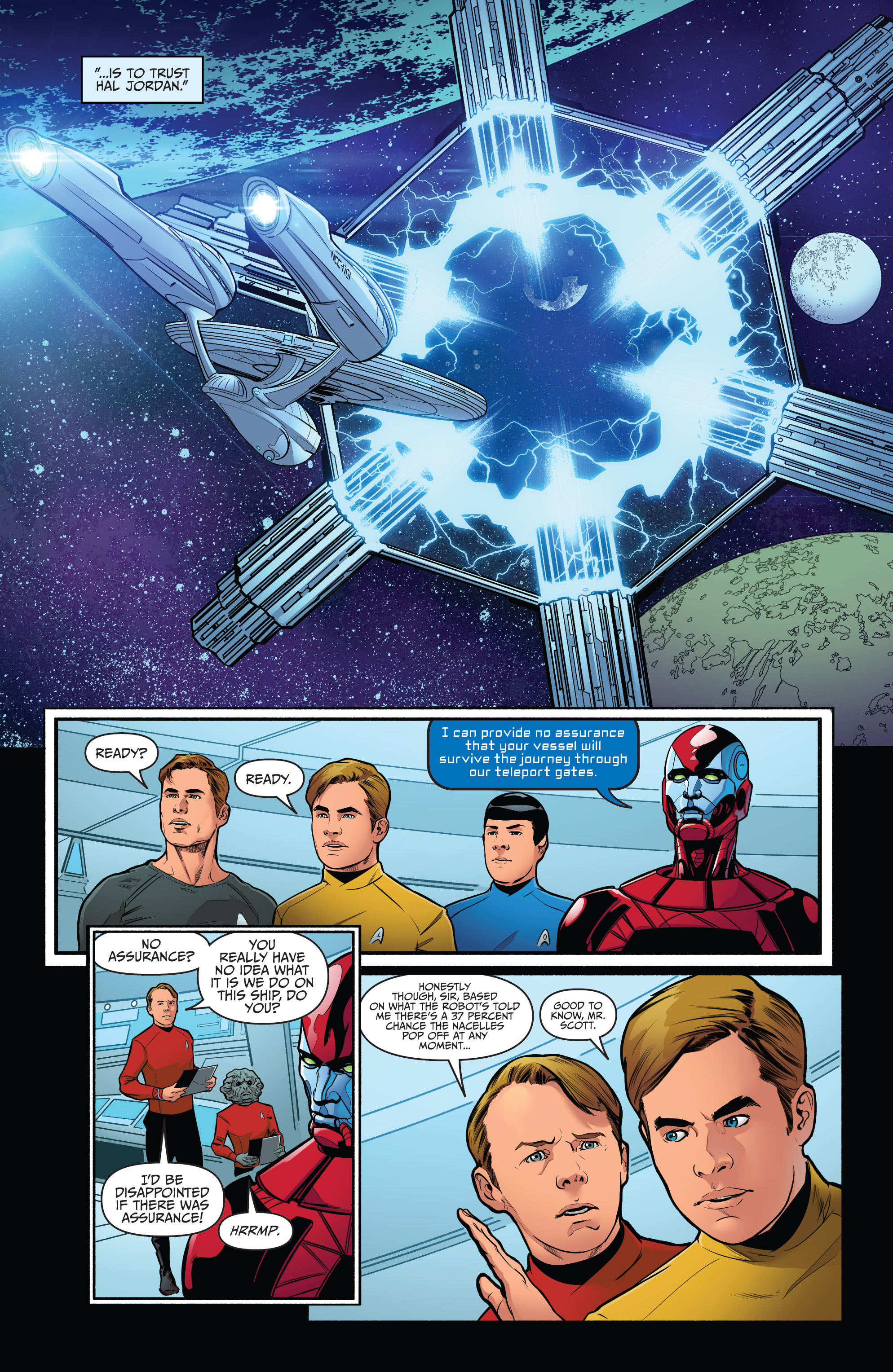 Star Trek - Green Lantern Vol. 2 (2016-) issue 5 - Page 4