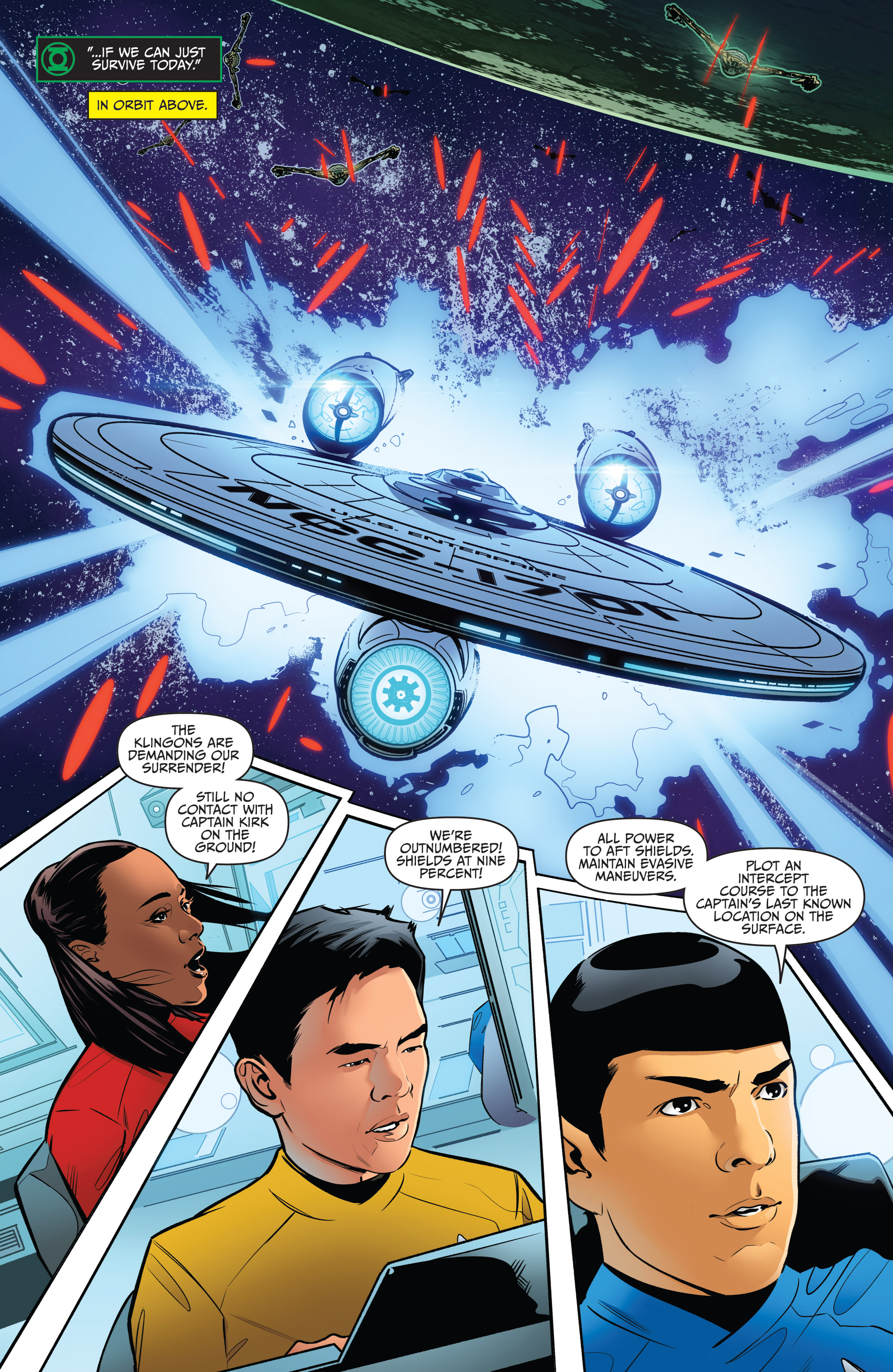 Star Trek - Green Lantern Vol. 2 (2016-) issue 6 - Page 8