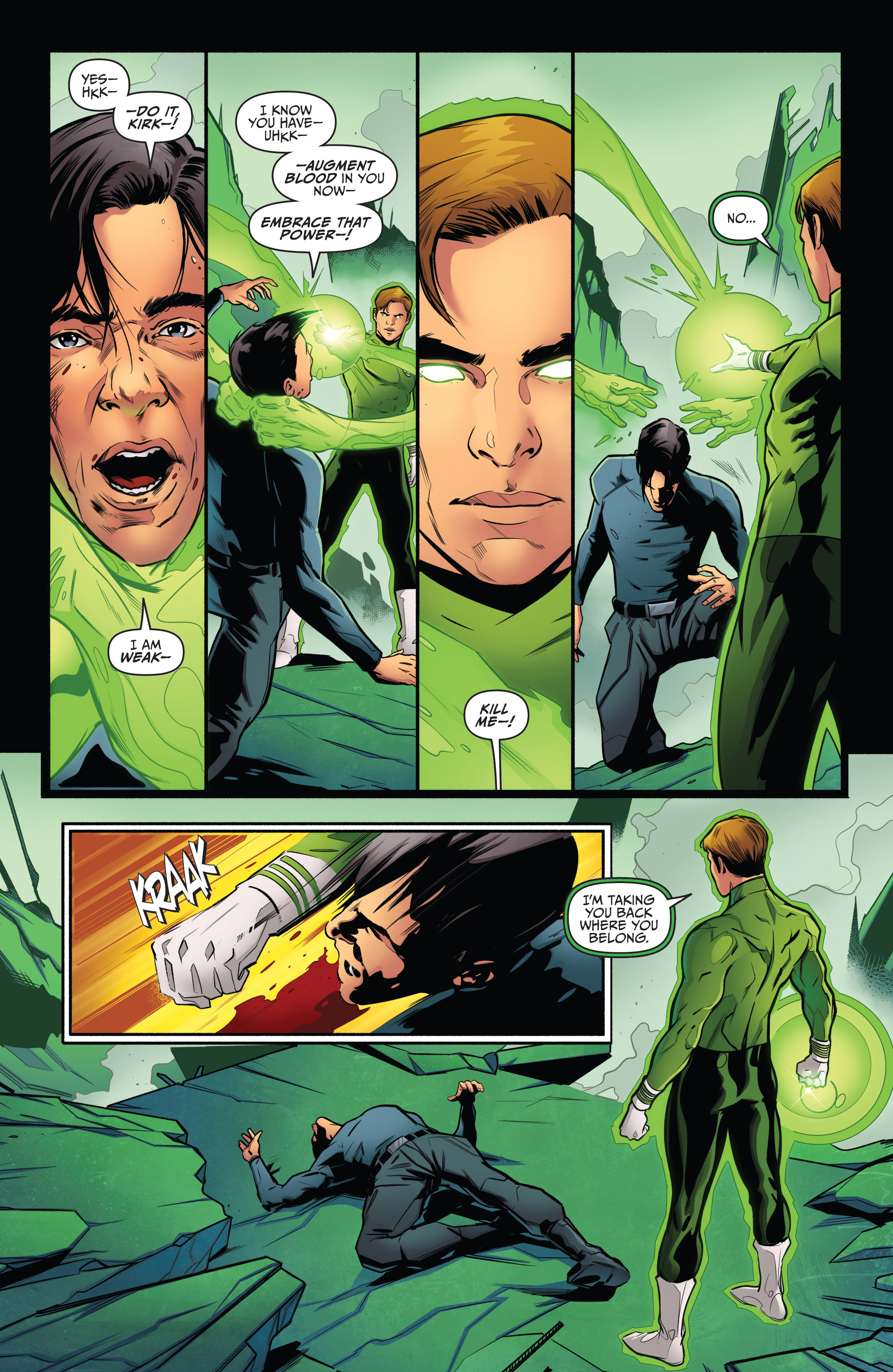 Star Trek - Green Lantern Vol. 2 (2016-) issue 6 - Page 13