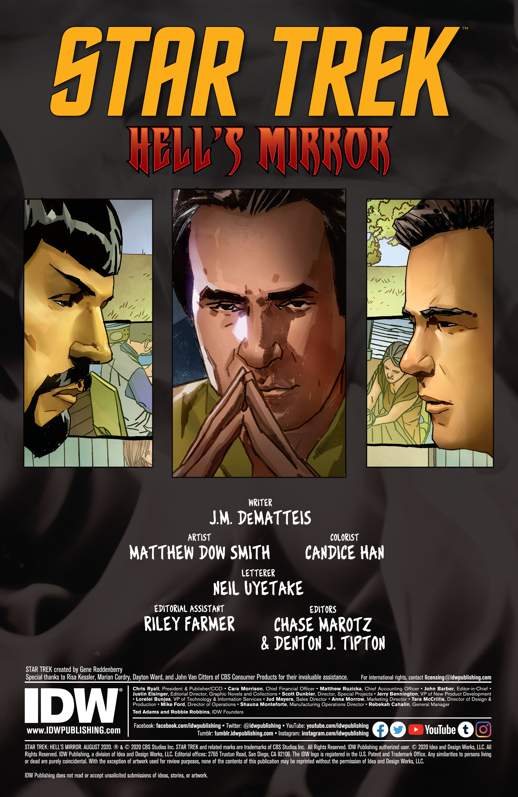 Star Trek: Hell’s Mirror (2020): Chapter 1 - Page 2
