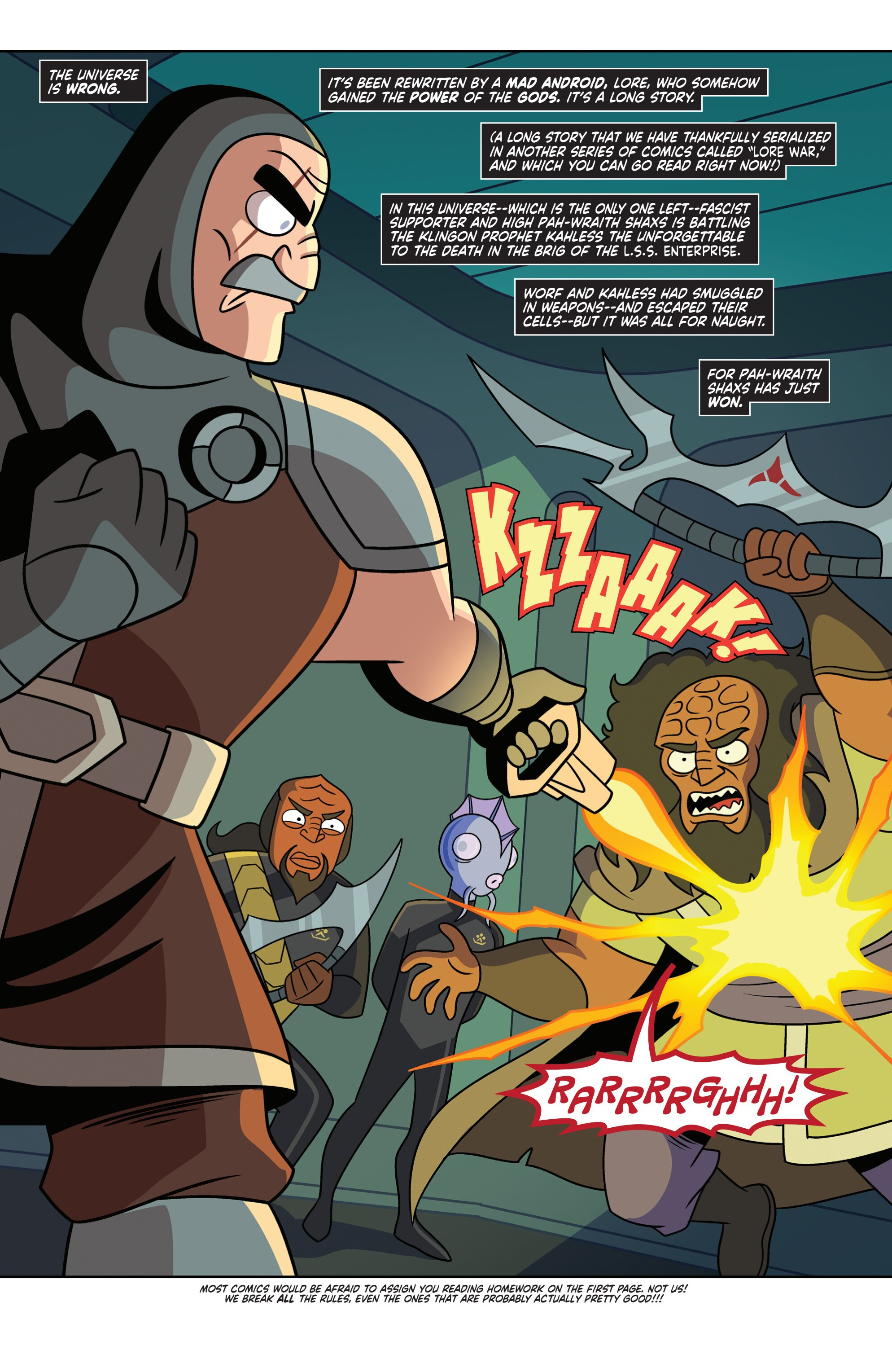 Star Trek: Lore War – Shaxs' Worst Day (2025-): Chapter 1 - Page 3