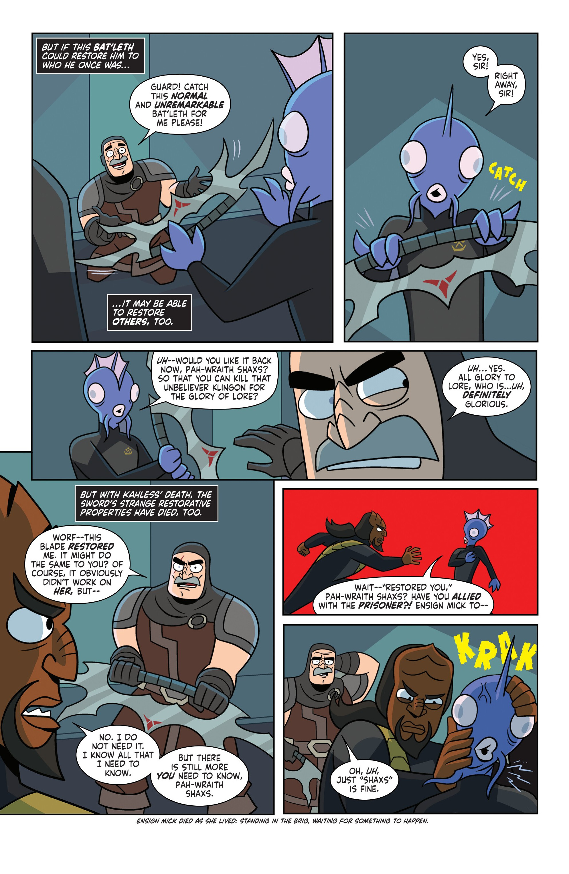 Star Trek: Lore War – Shaxs' Worst Day (2025-): Chapter 1 - Page 6