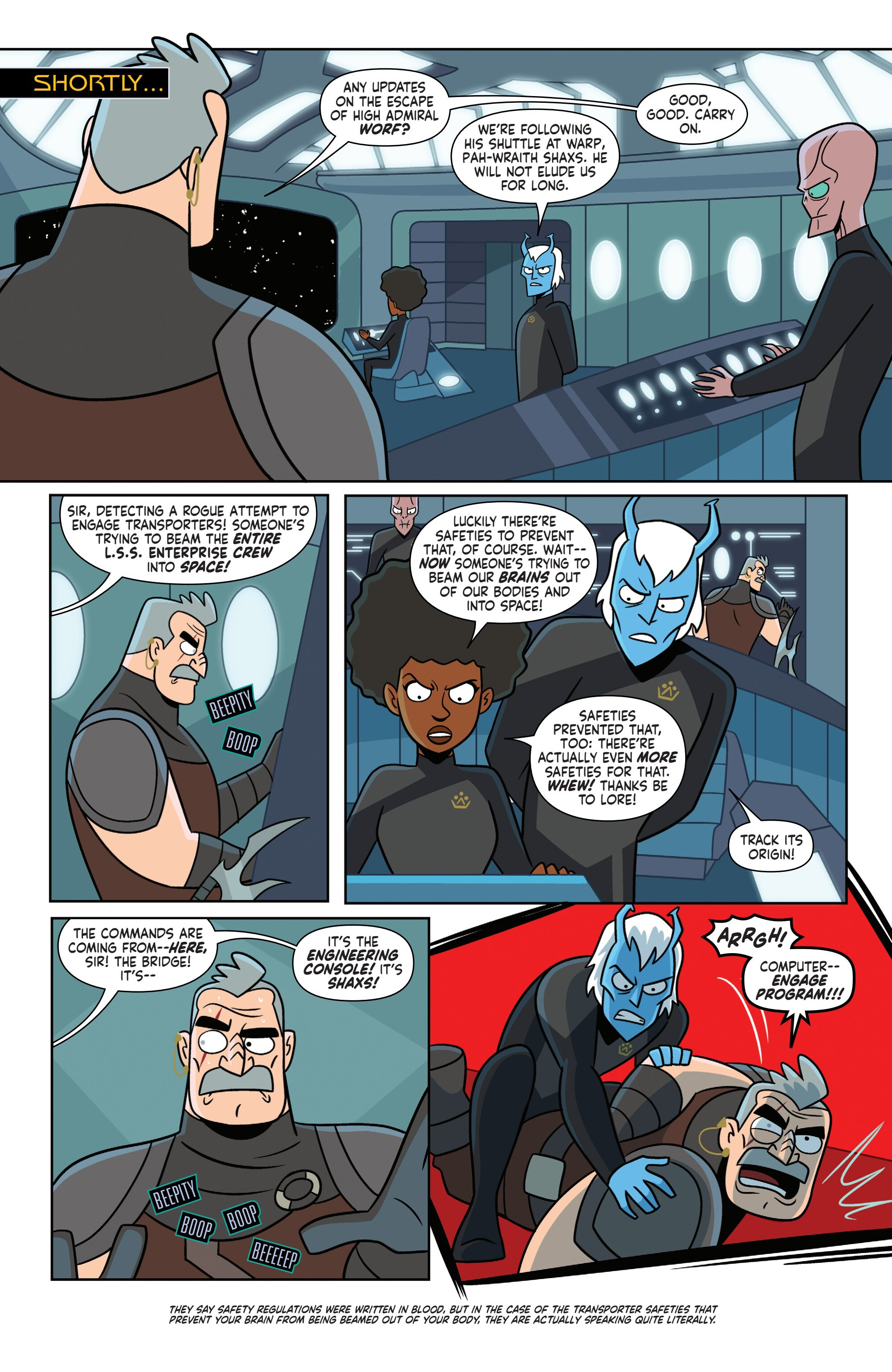 Star Trek: Lore War – Shaxs' Worst Day (2025-): Chapter 1 - Page 9