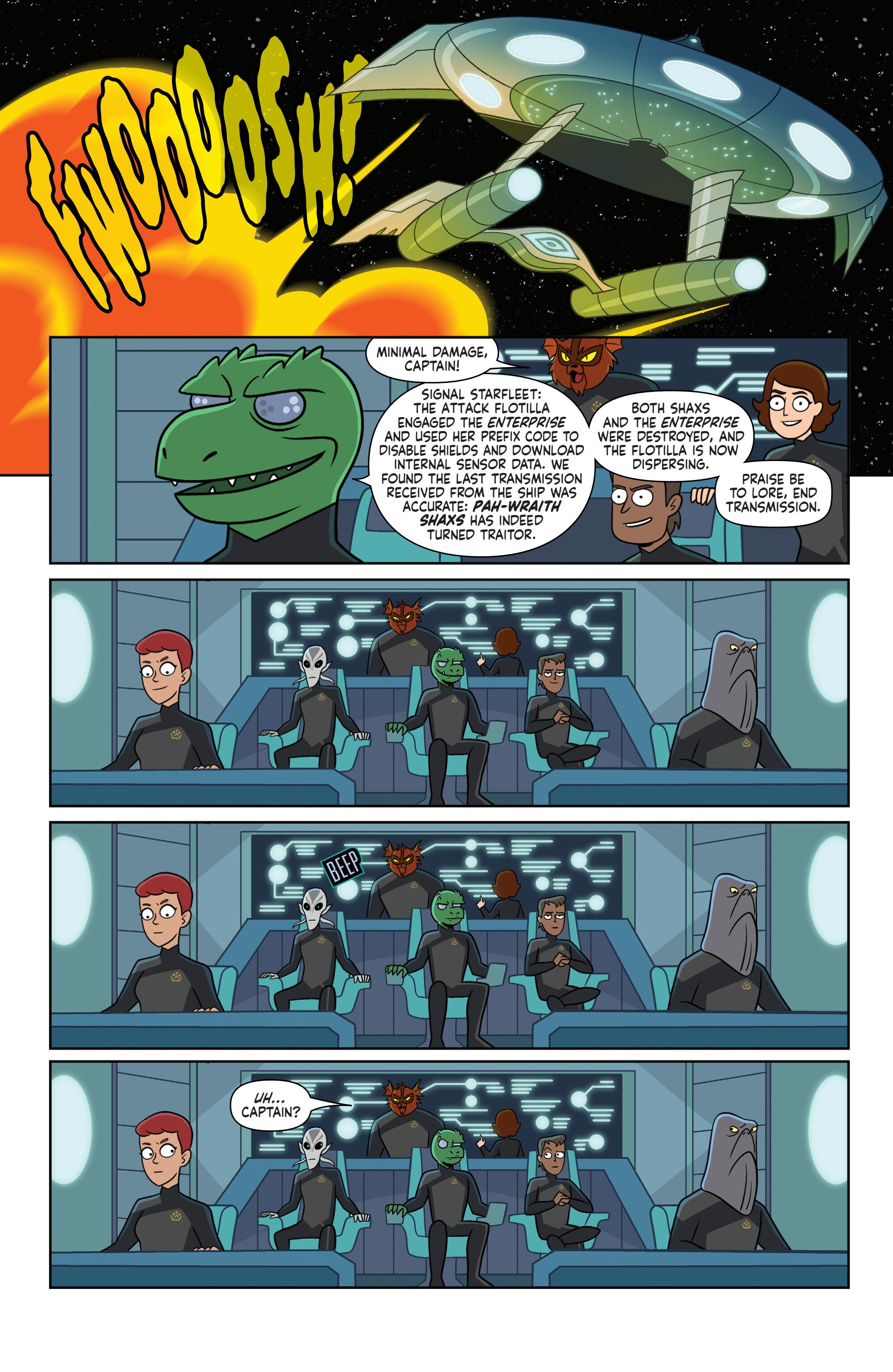 Star Trek: Lore War – Shaxs' Worst Day (2025-): Chapter 1 - Page 14