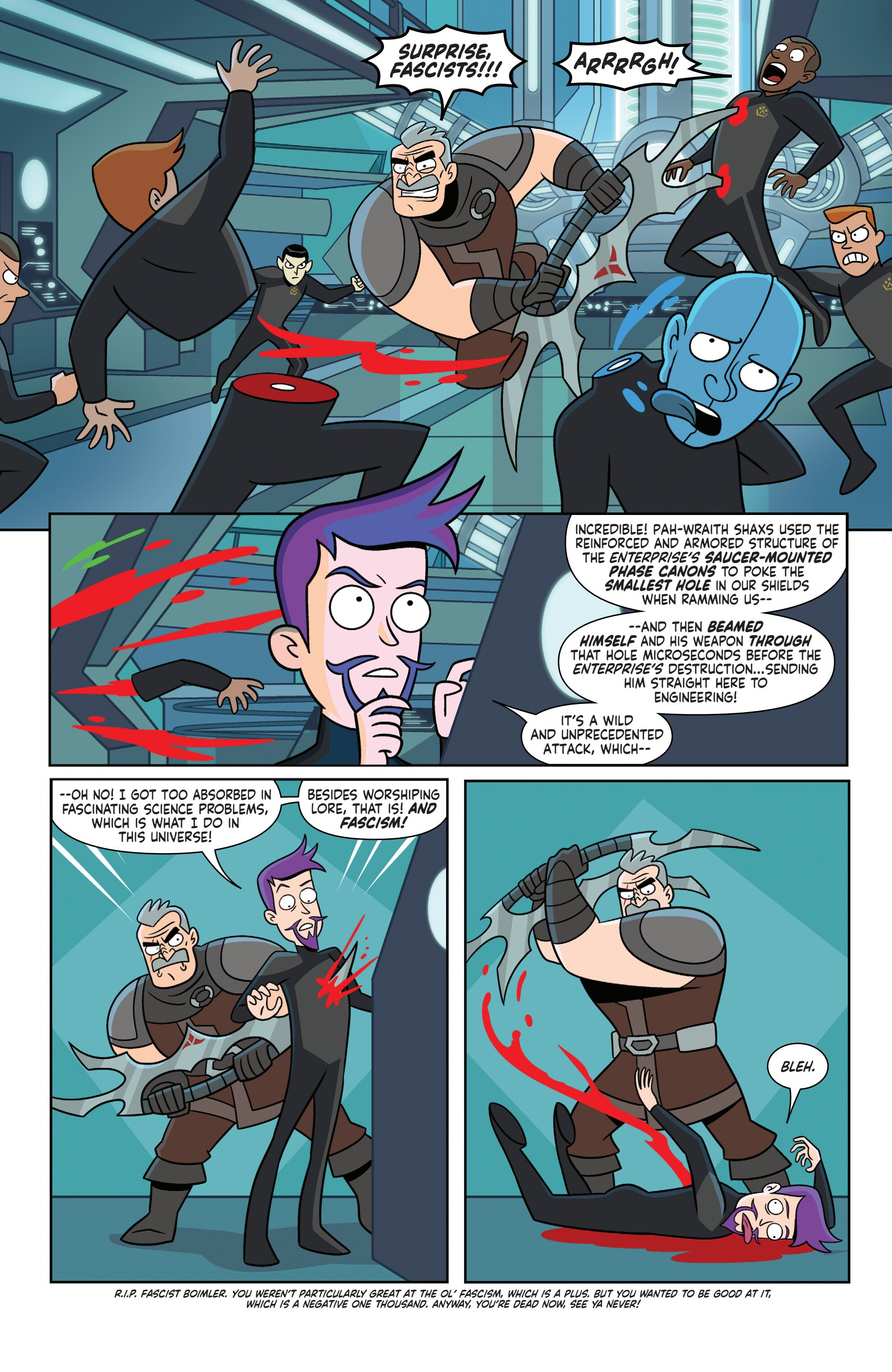 Star Trek: Lore War – Shaxs' Worst Day (2025-): Chapter 1 - Page 15