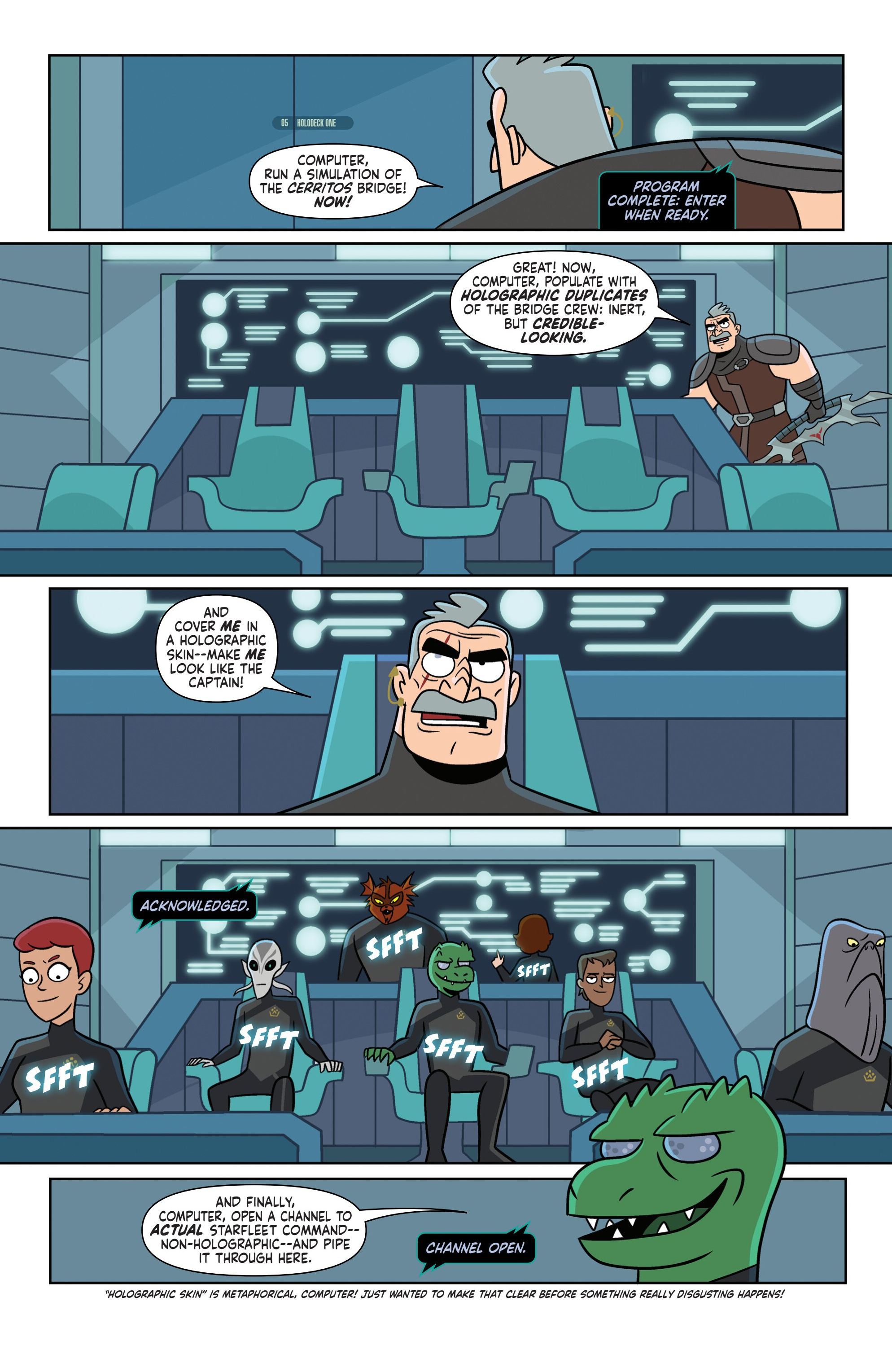 Star Trek: Lore War – Shaxs' Worst Day (2025-): Chapter 1 - Page 18