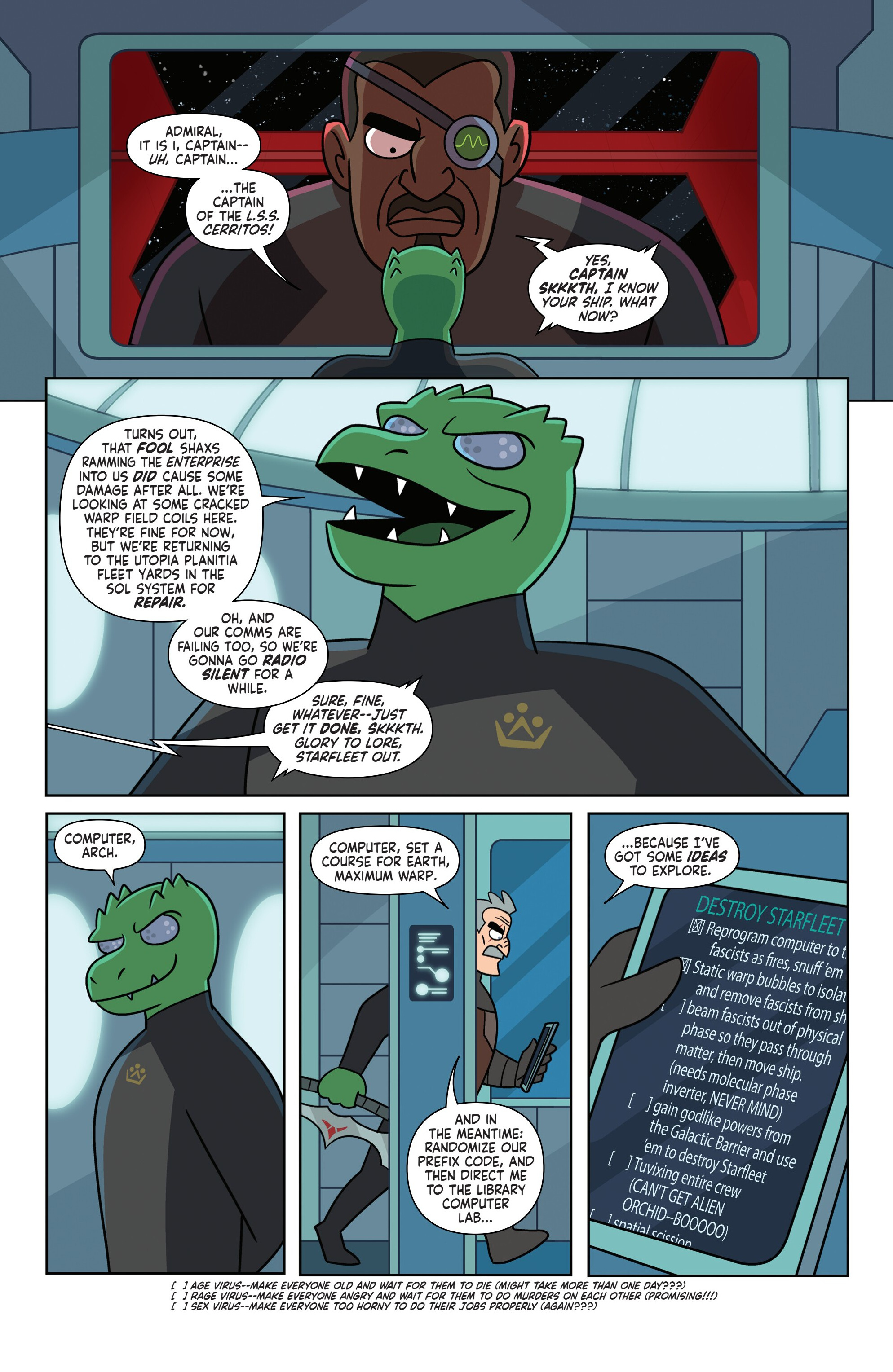 Star Trek: Lore War – Shaxs' Worst Day (2025-): Chapter 1 - Page 19