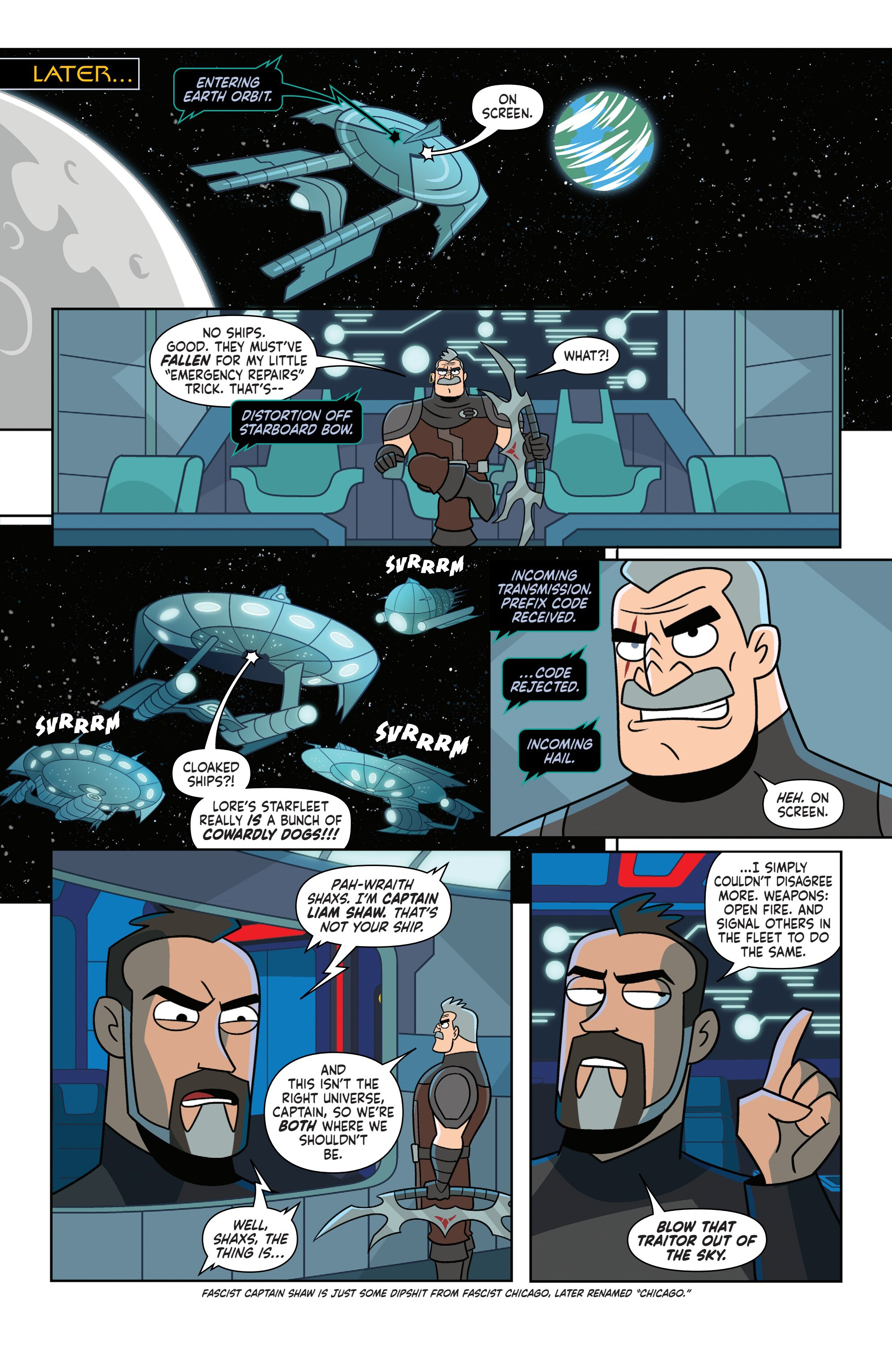 Star Trek: Lore War – Shaxs' Worst Day (2025-): Chapter 1 - Page 20