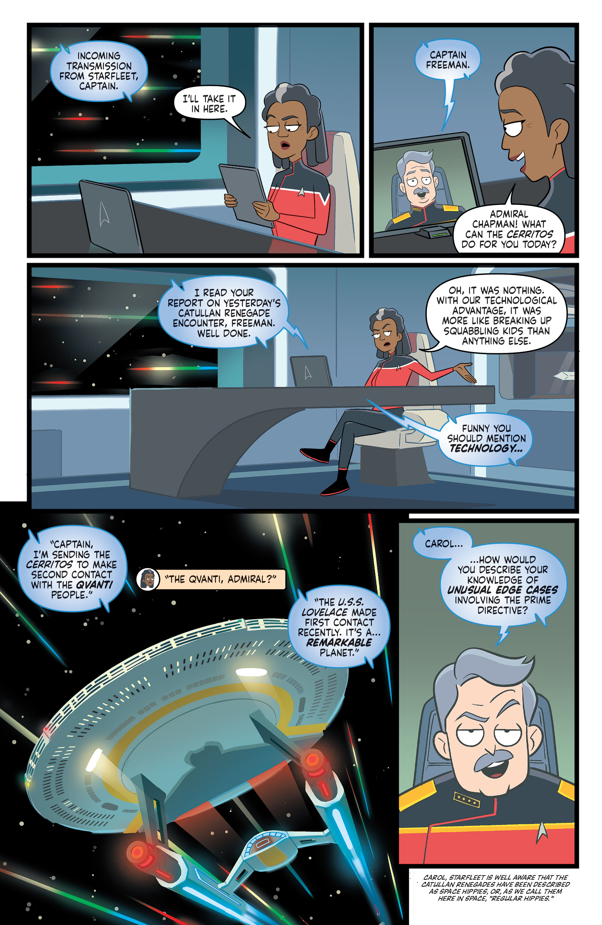 Star Trek: Lower Decks (2022-): Chapter 1 - Page 7