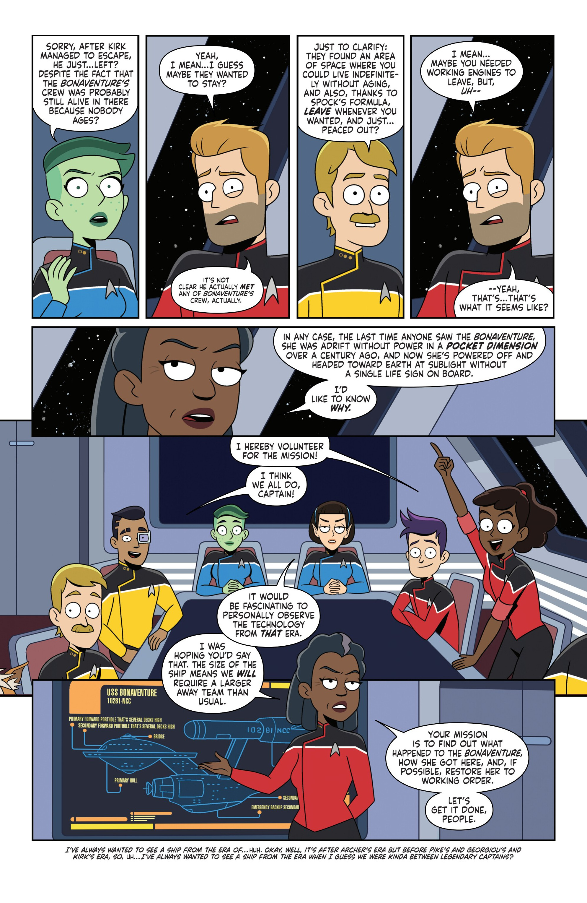 Star Trek: Lower Decks (2024-): Chapter 1 - Page 15