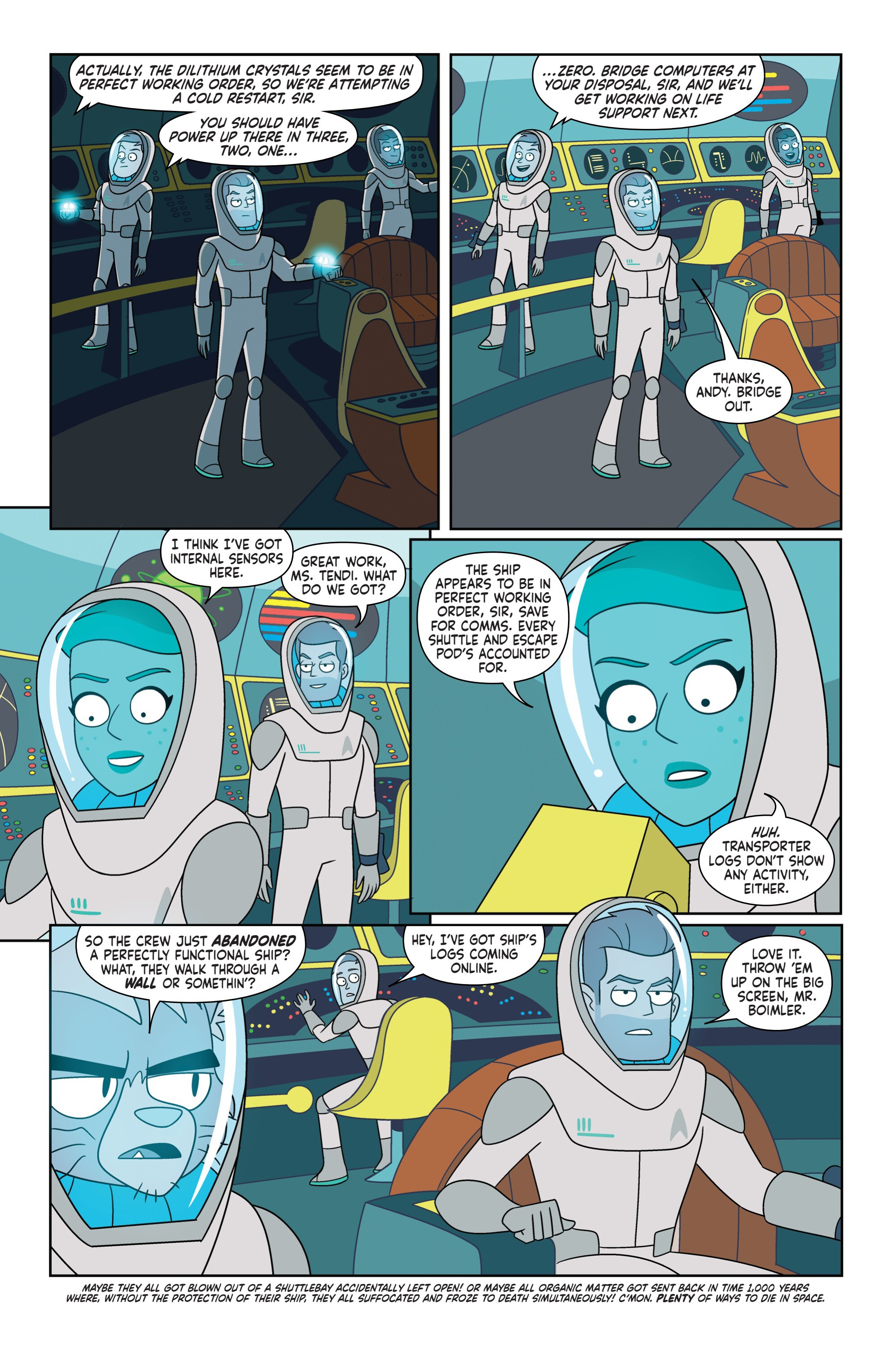 Star Trek: Lower Decks (2024-): Chapter 1 - Page 17