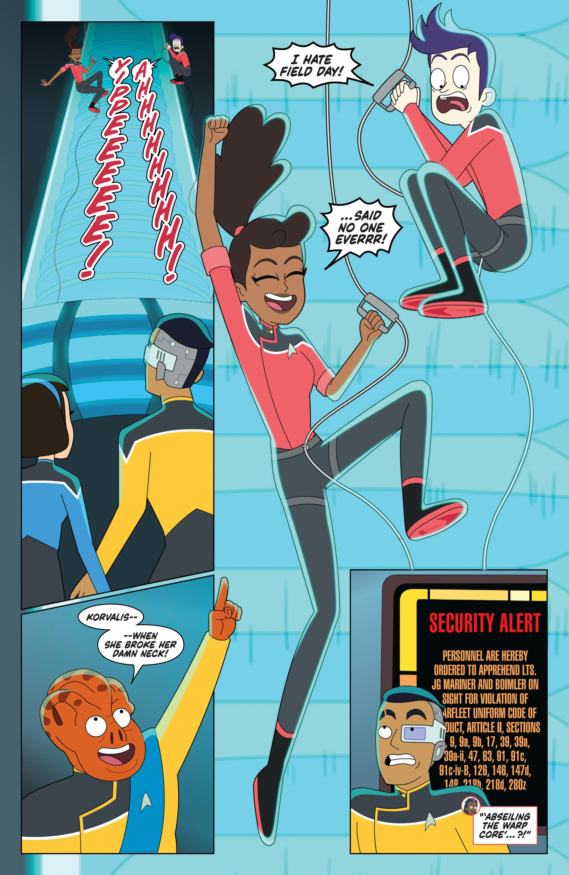 Star Trek: Lower Decks (2024-): Chapter 7 - Page 5