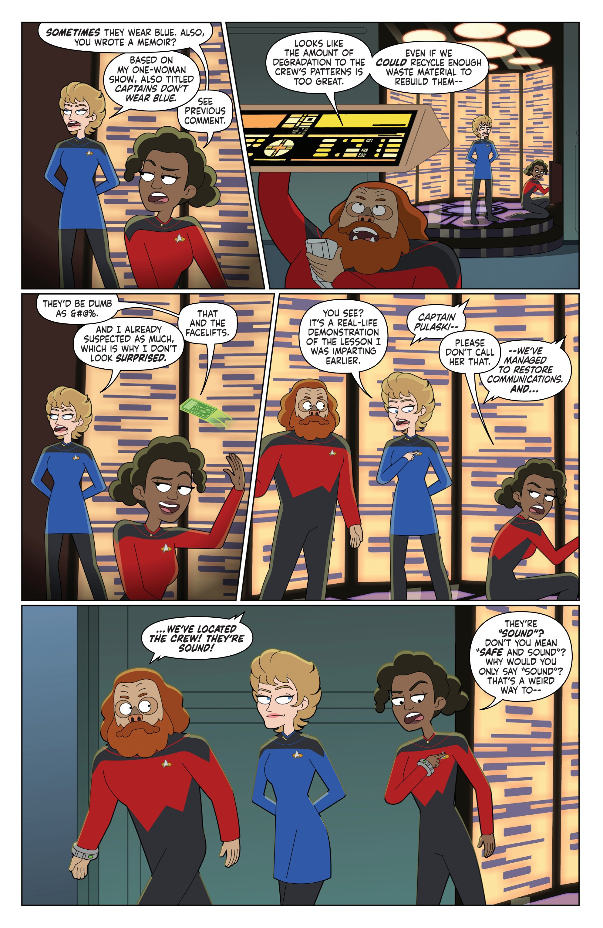 Star Trek: Lower Decks (2024-): Chapter 8 - Page 7