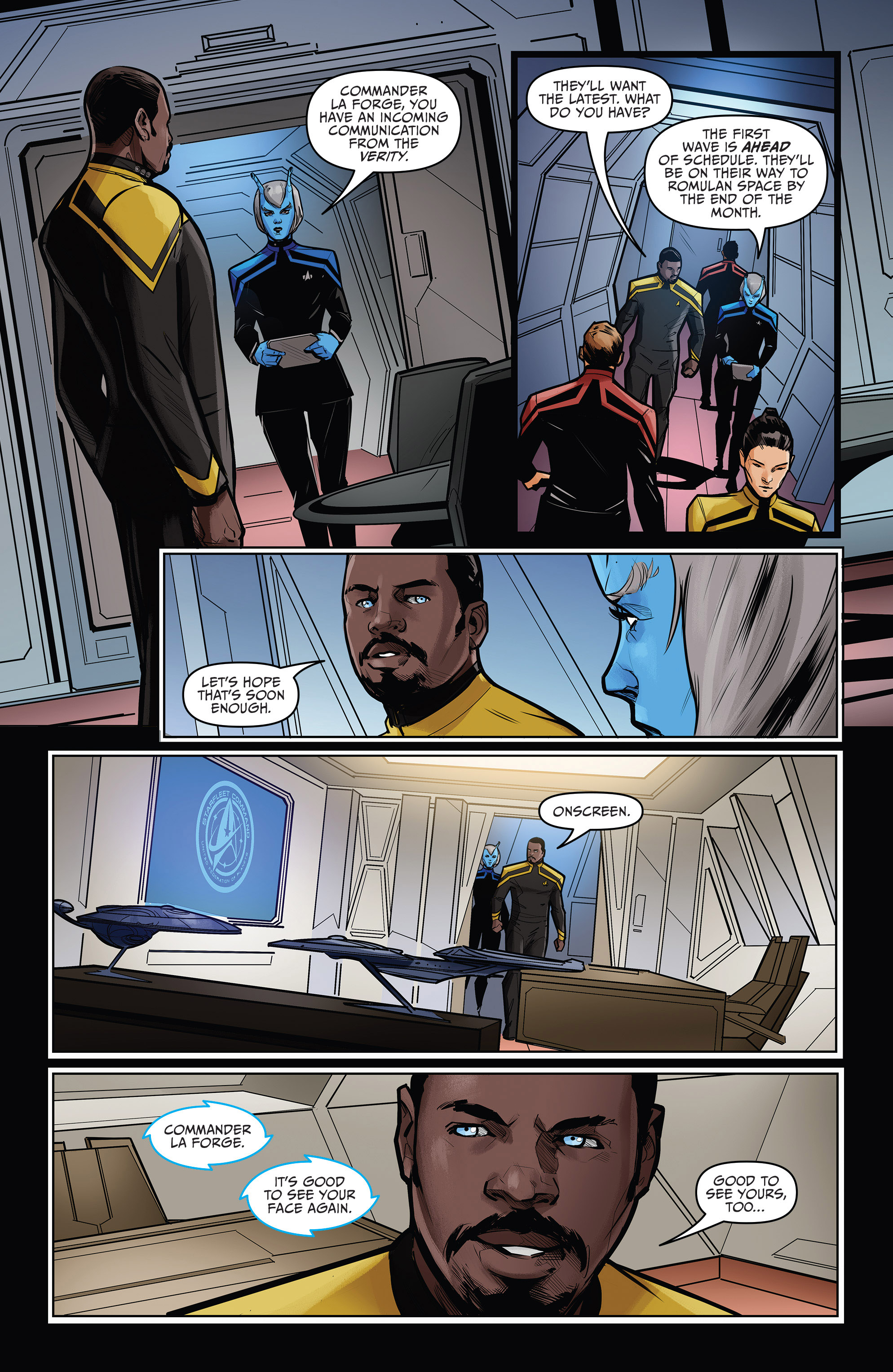 Star Trek: Picard—Countdown (2019-) issue 1 - Page 5