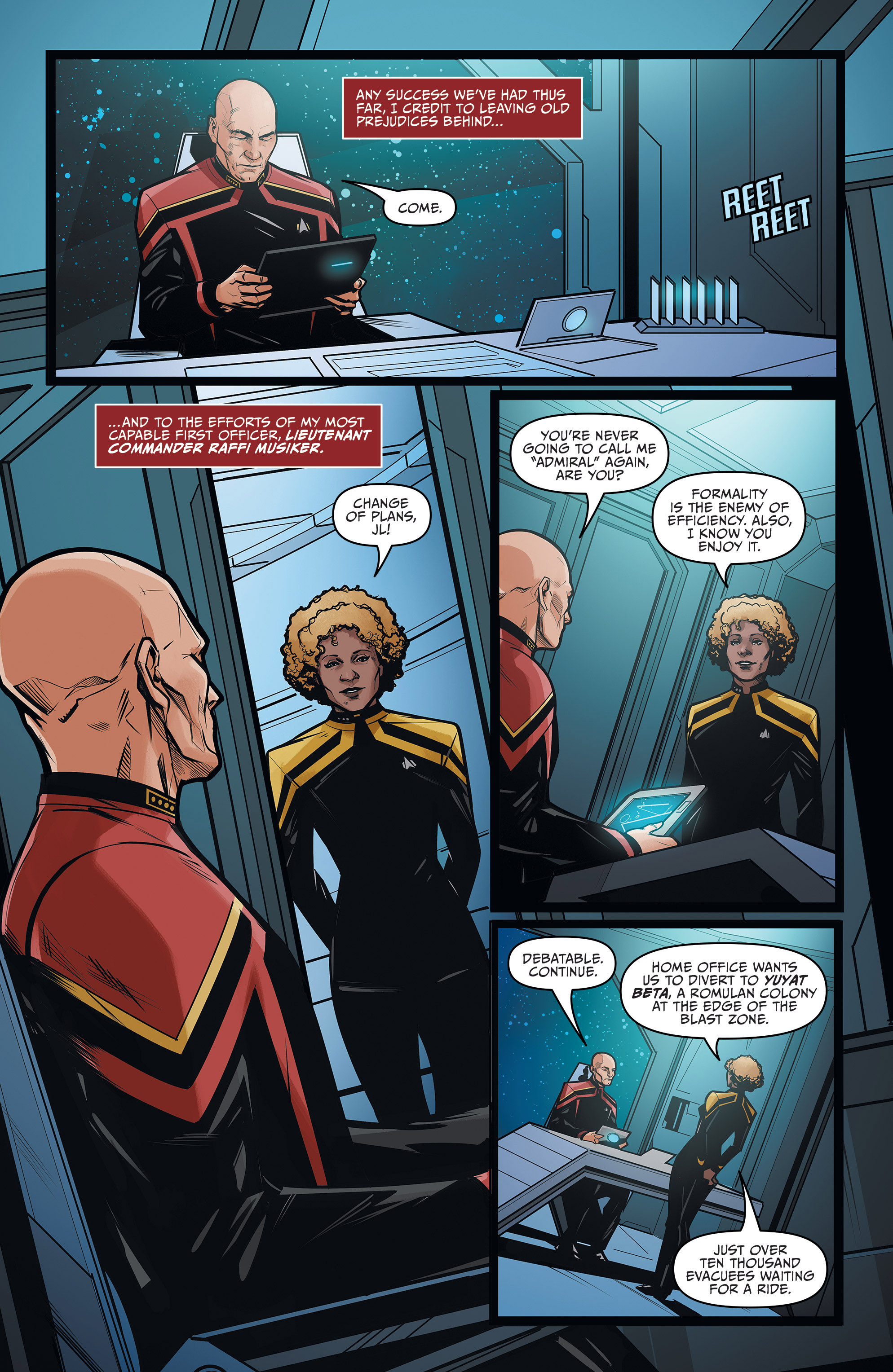 Star Trek: Picard—Countdown (2019-) issue 1 - Page 10