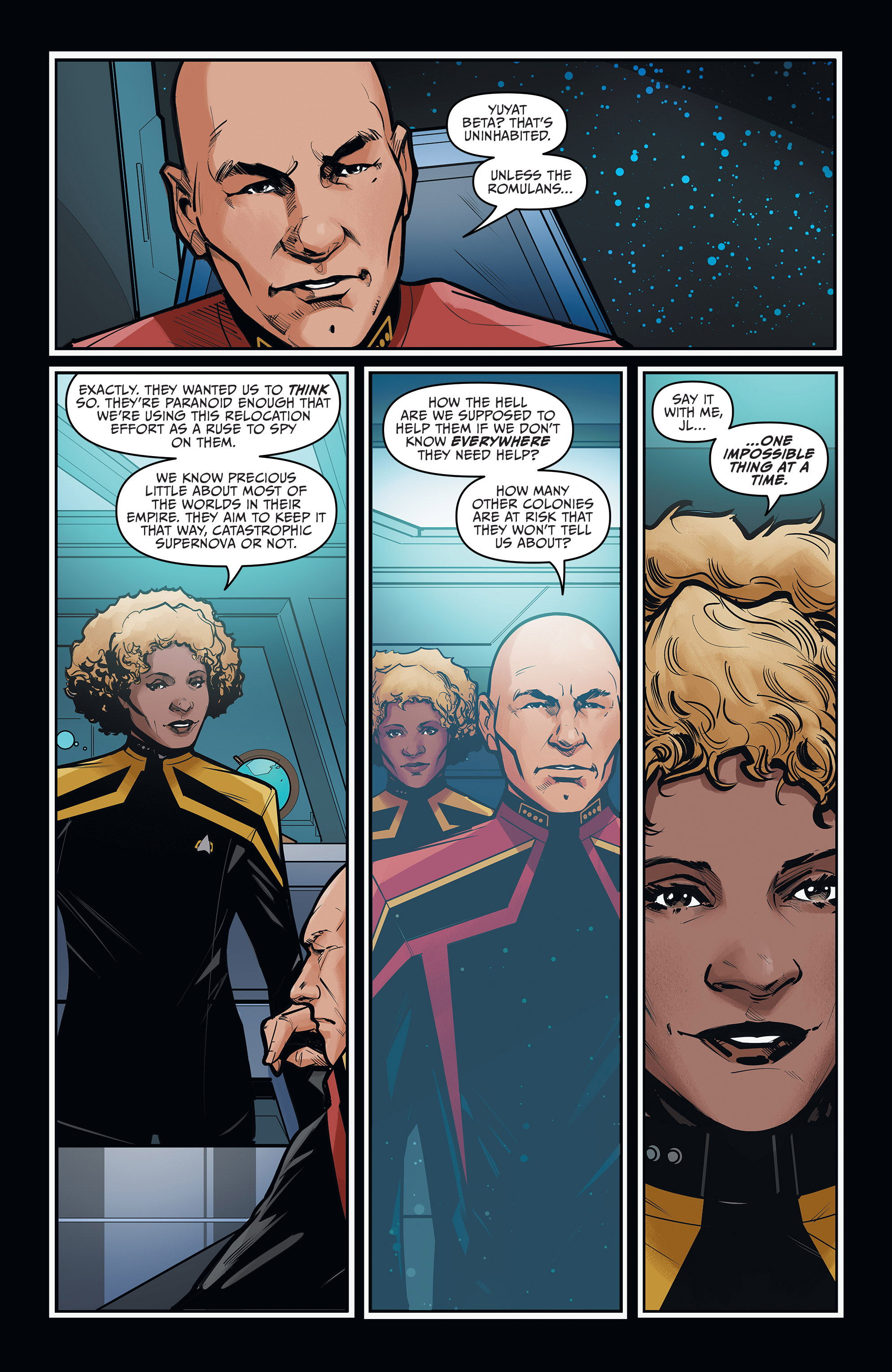 Star Trek: Picard—Countdown (2019-) issue 1 - Page 11