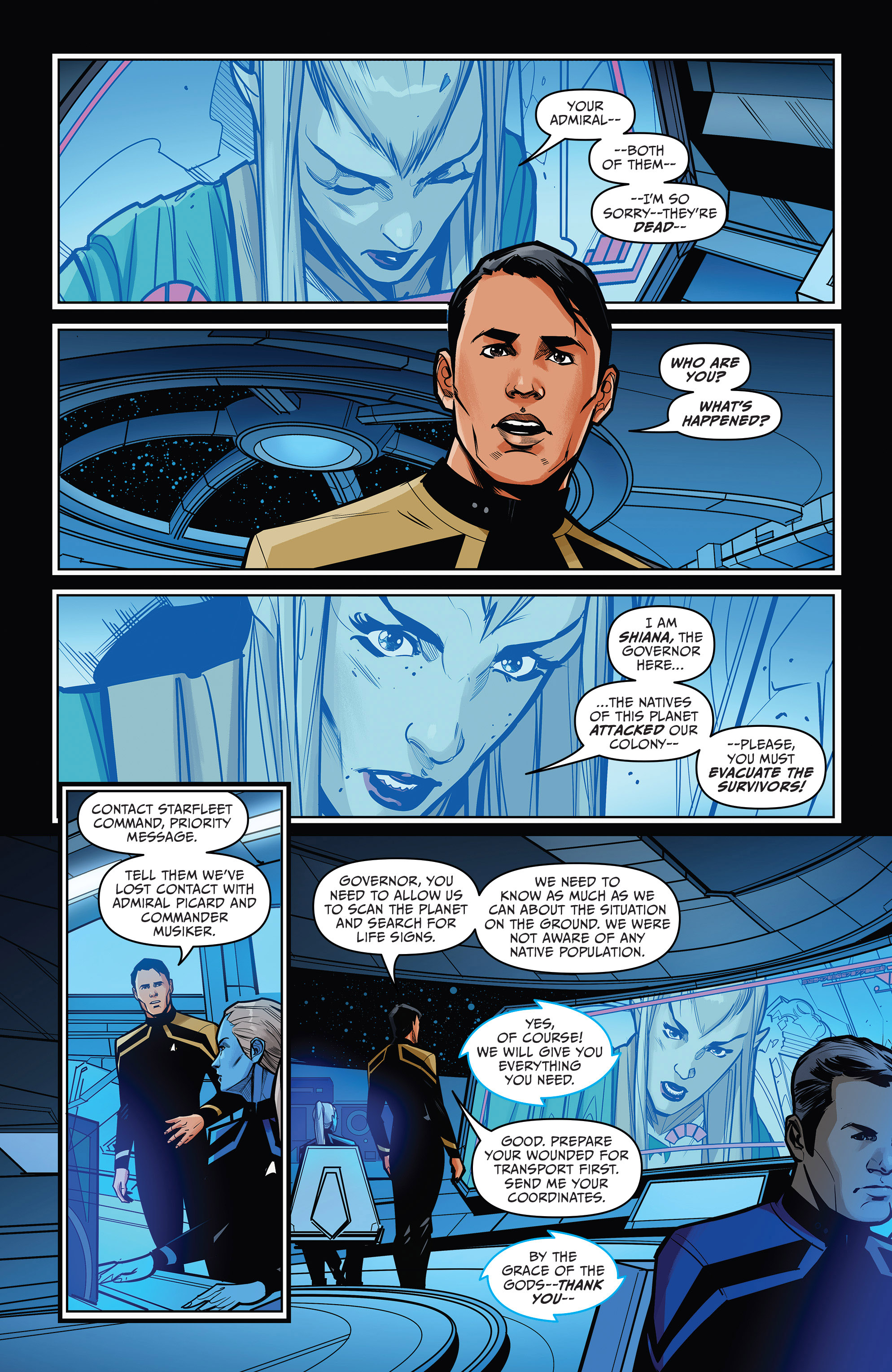 Star Trek: Picard—Countdown (2019-) issue 2 - Page 19