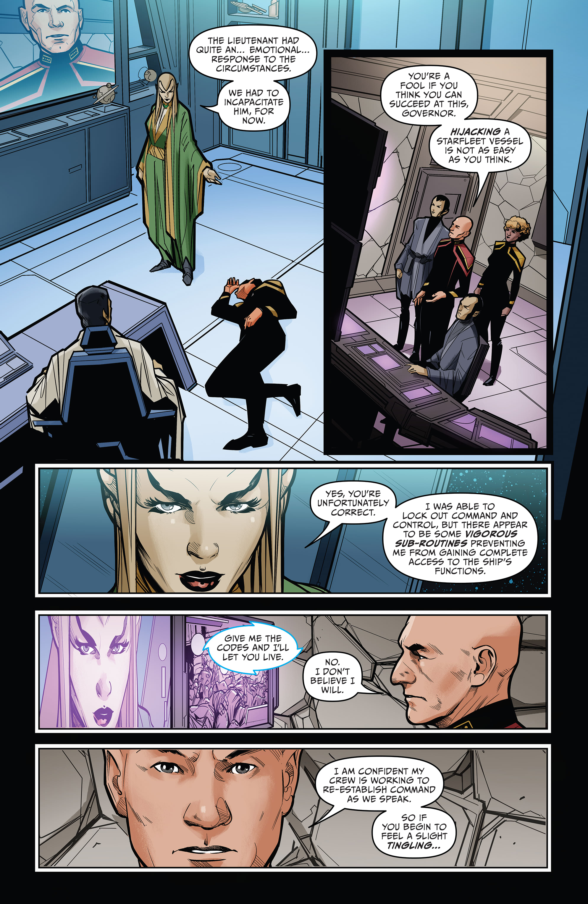 Star Trek: Picard—Countdown (2019-) issue 3 - Page 8