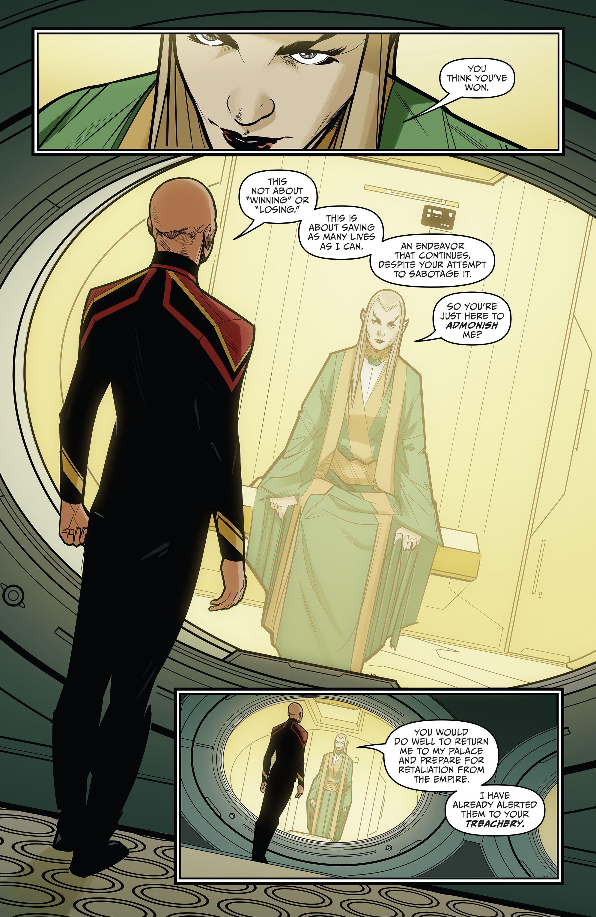 Star Trek: Picard—Countdown (2019-) issue 3 - Page 11