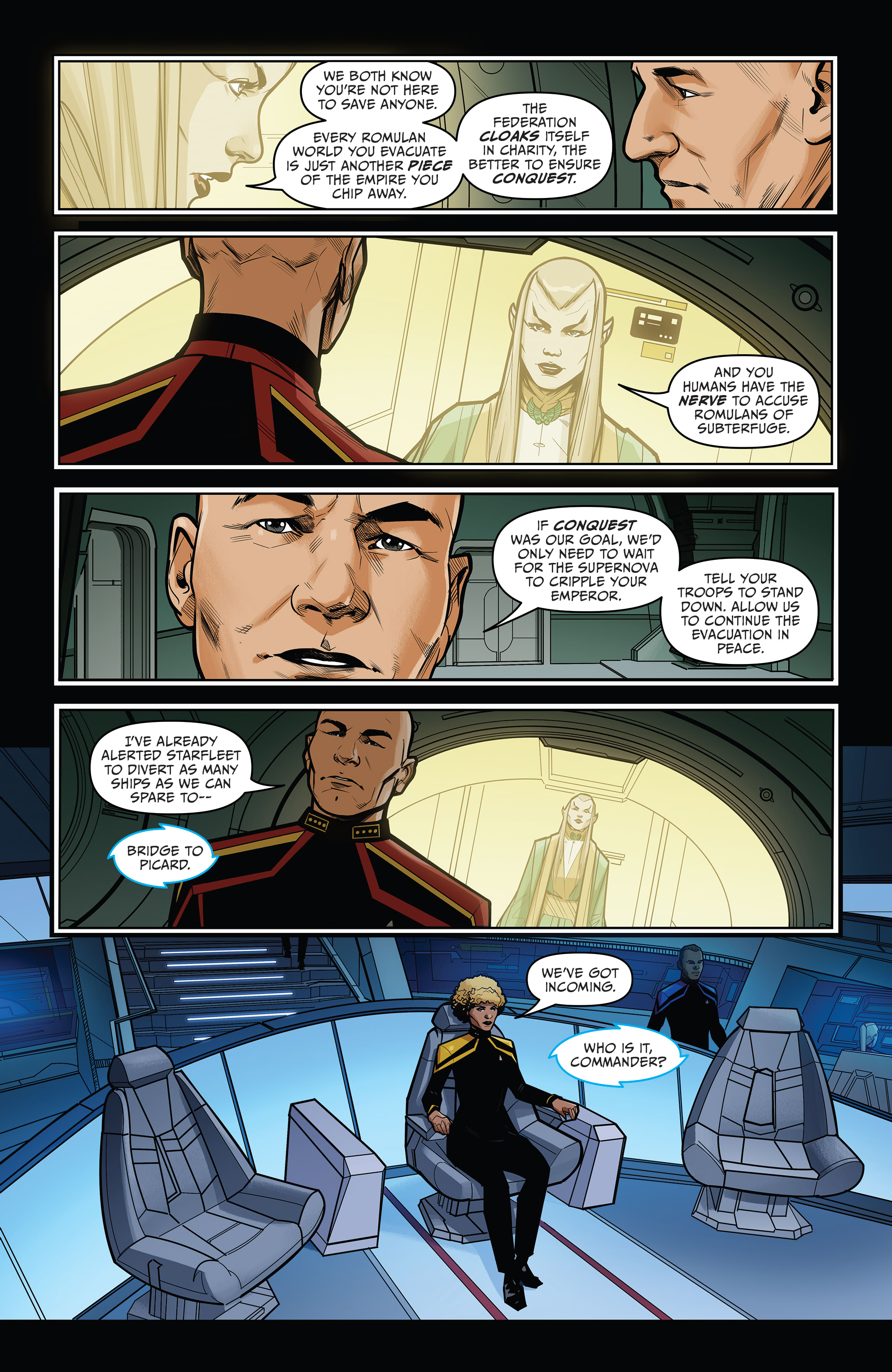 Star Trek: Picard—Countdown (2019-) issue 3 - Page 12