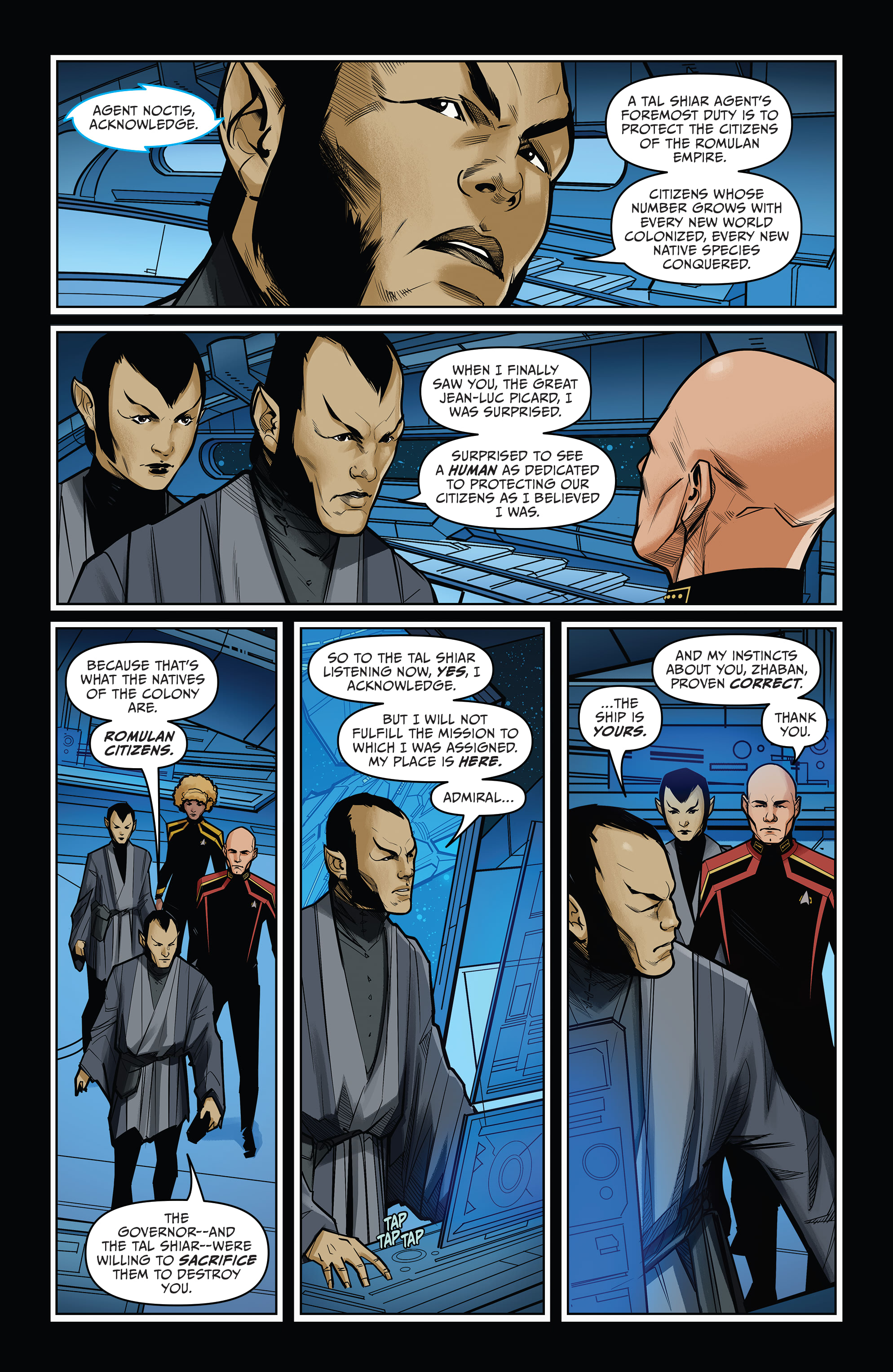 Star Trek: Picard—Countdown (2019-) issue 3 - Page 21