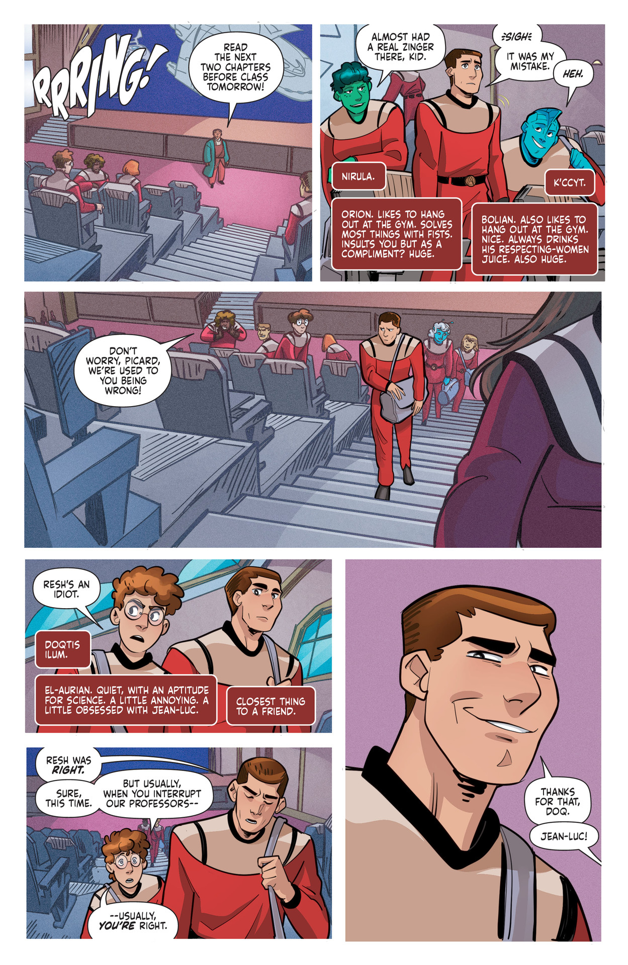 Star Trek: Picard's Academy (2023-) issue 1 - Page 7