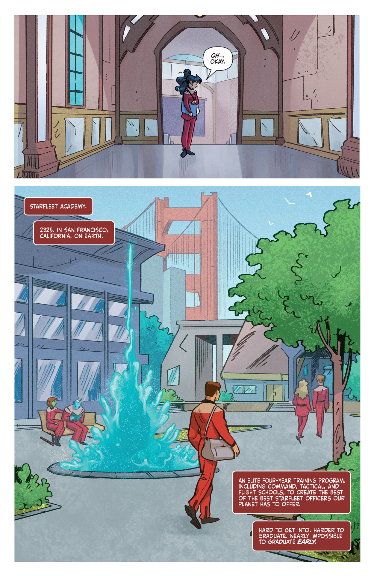 Star Trek: Picard's Academy (2023-) issue 1 - Page 10