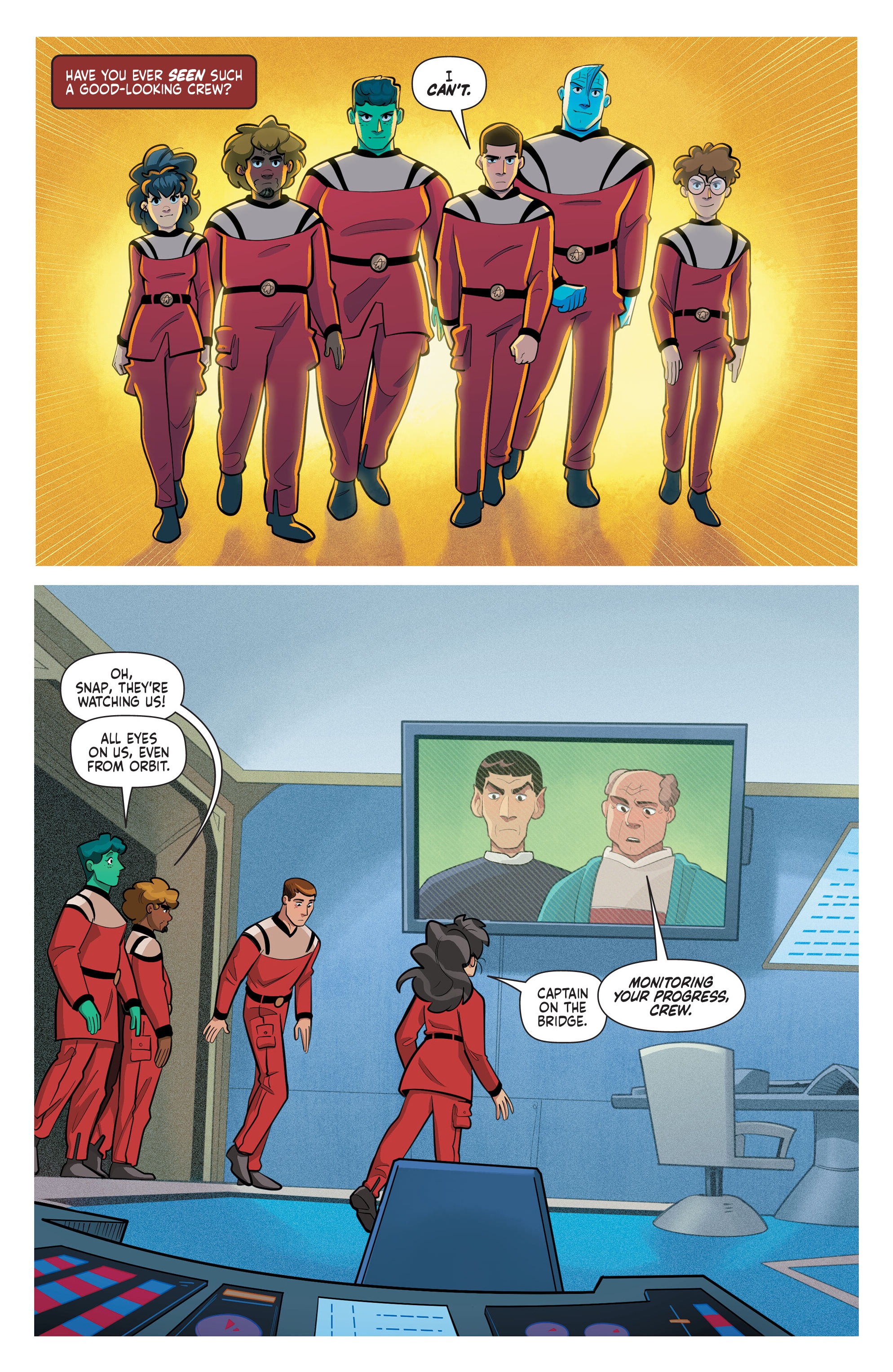 Star Trek: Picard's Academy (2023-) issue 4 - Page 8