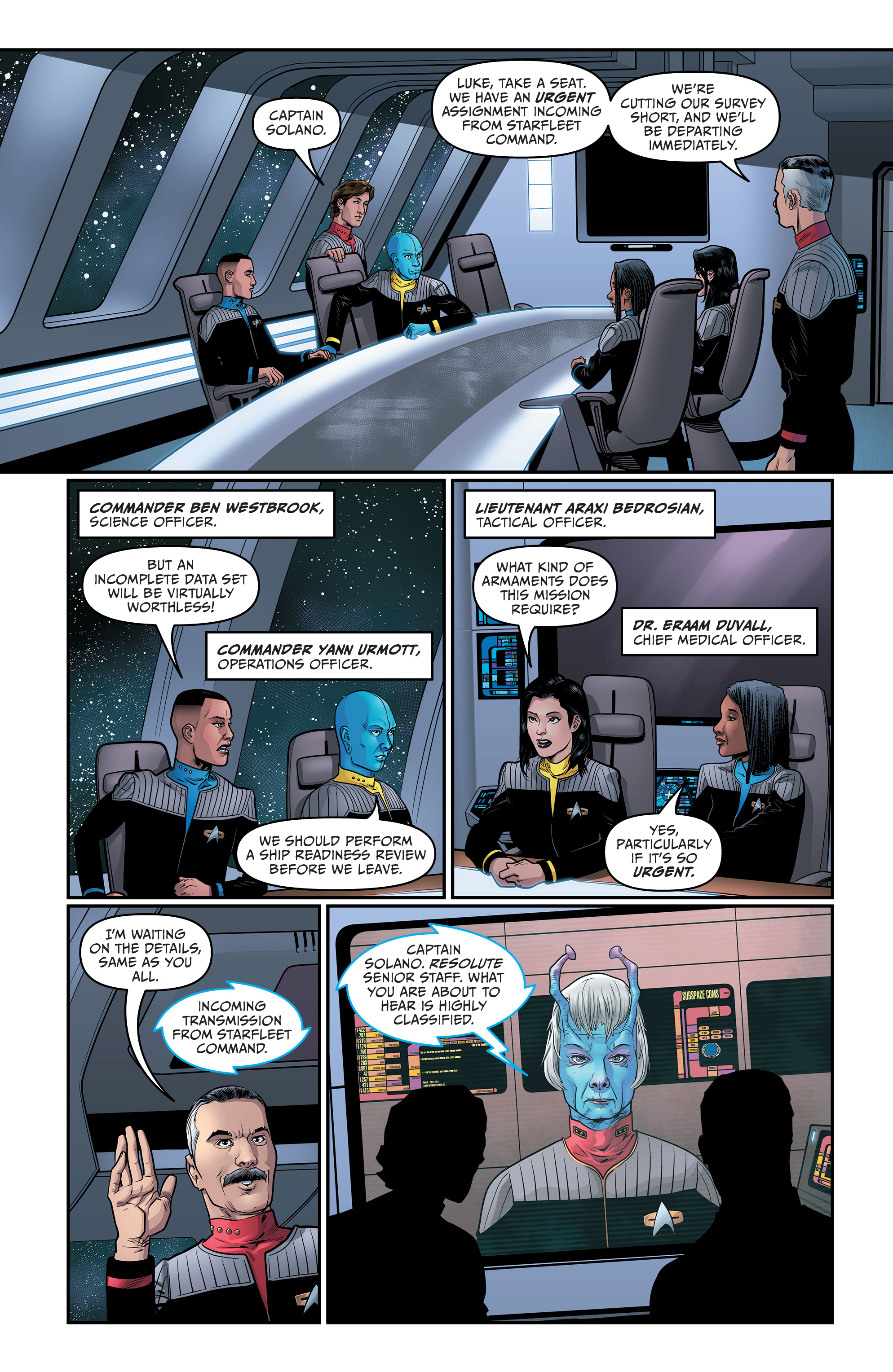 Star Trek: Resurgence (2022-) issue 1 - Page 7