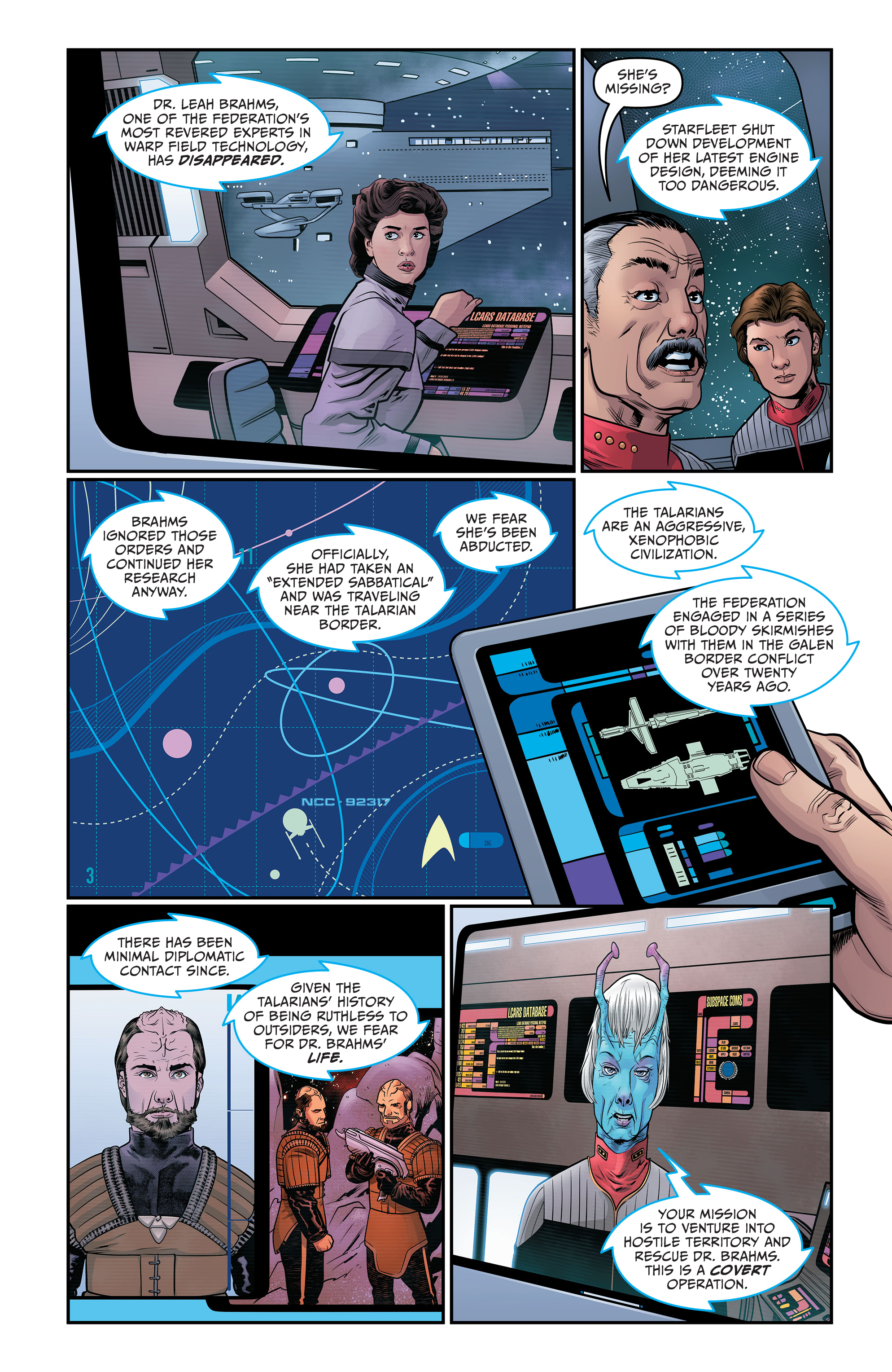 Star Trek: Resurgence (2022-) issue 1 - Page 8