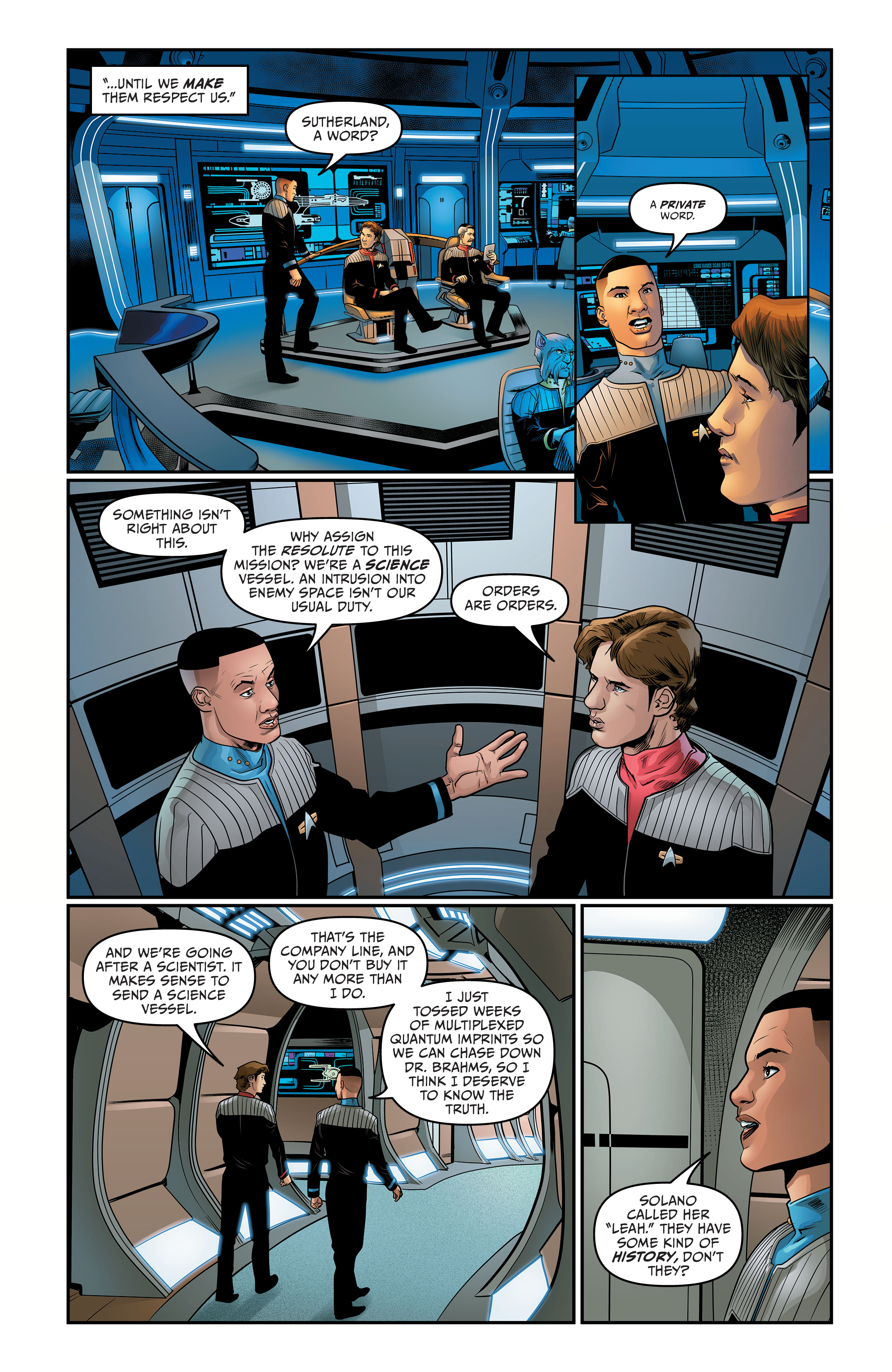 Star Trek: Resurgence (2022-) issue 1 - Page 11