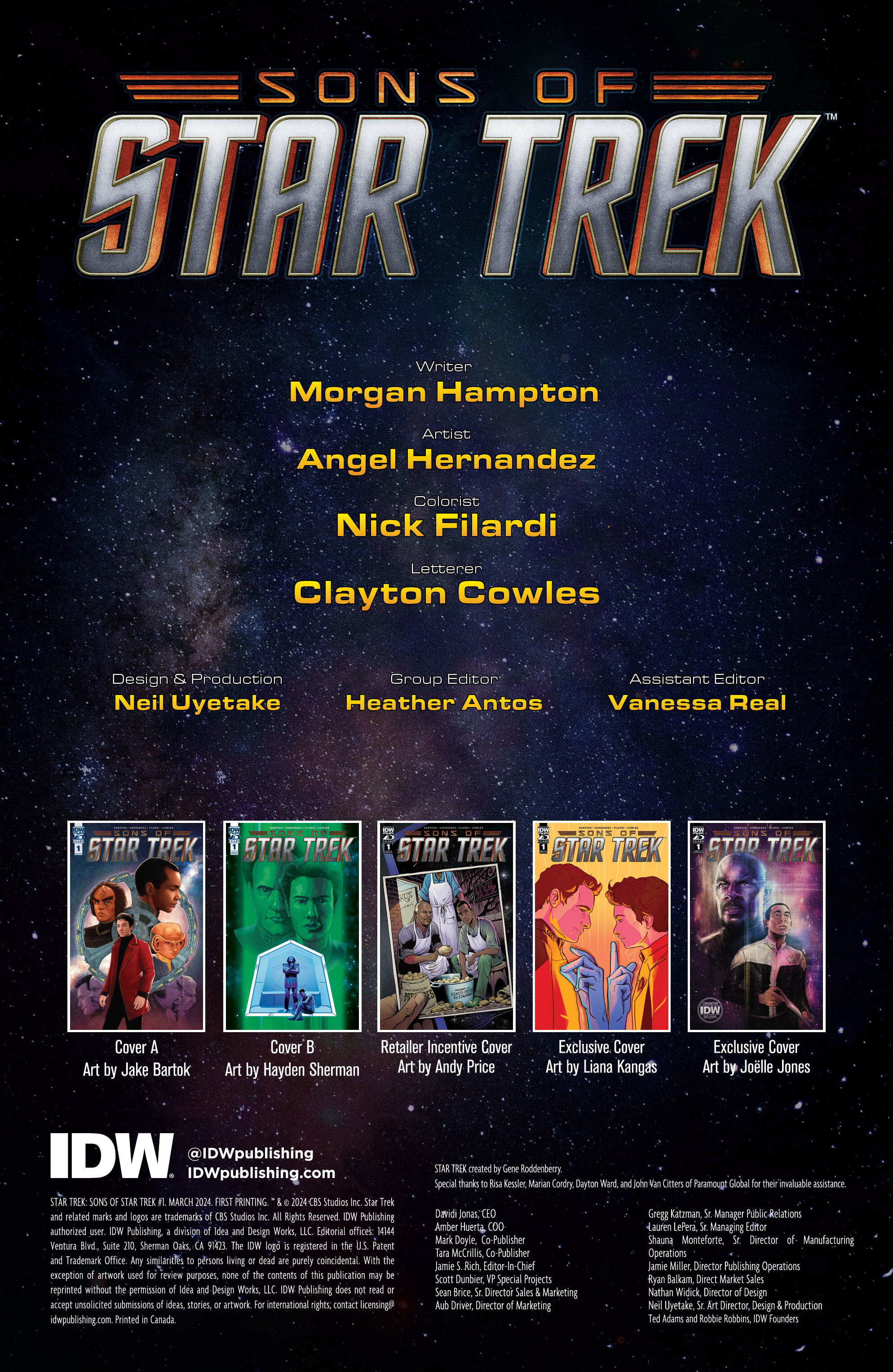Star Trek: Sons of Star Trek (2024-): Chapter 1 - Page 2