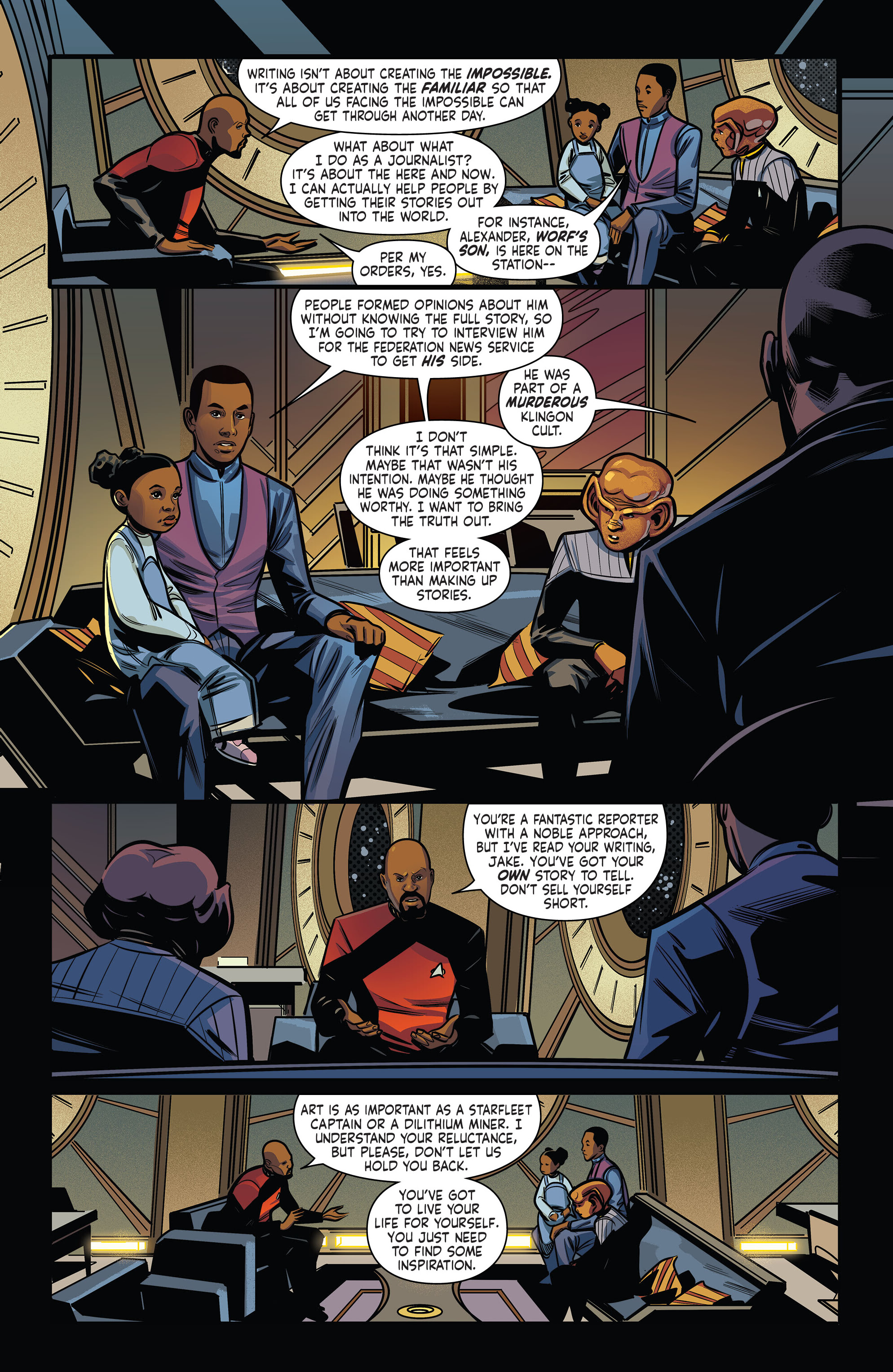 Star Trek: Sons of Star Trek (2024-) issue 1 - Page 8