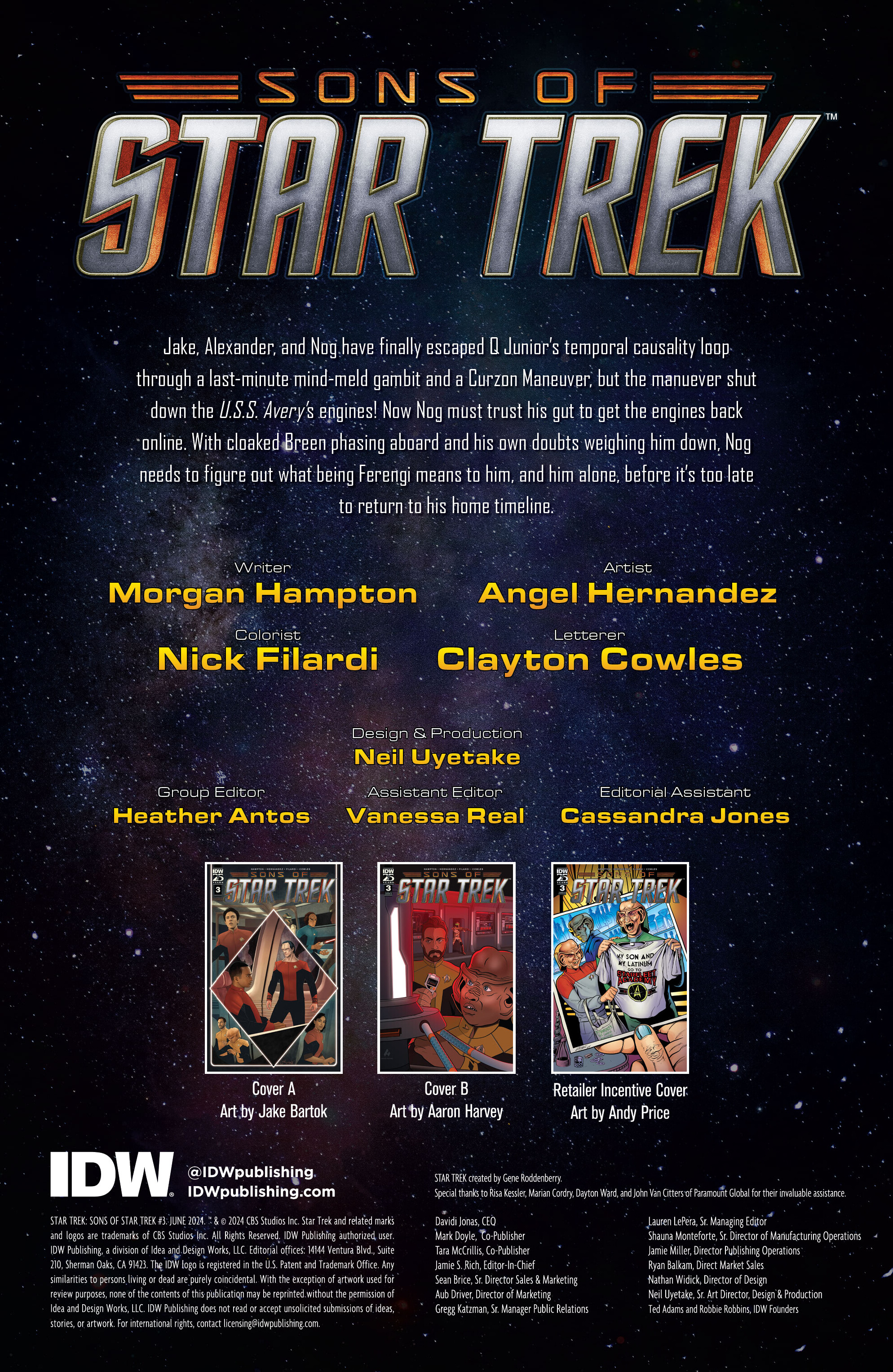 Star Trek: Sons of Star Trek (2024-): Chapter 3 - Page 2