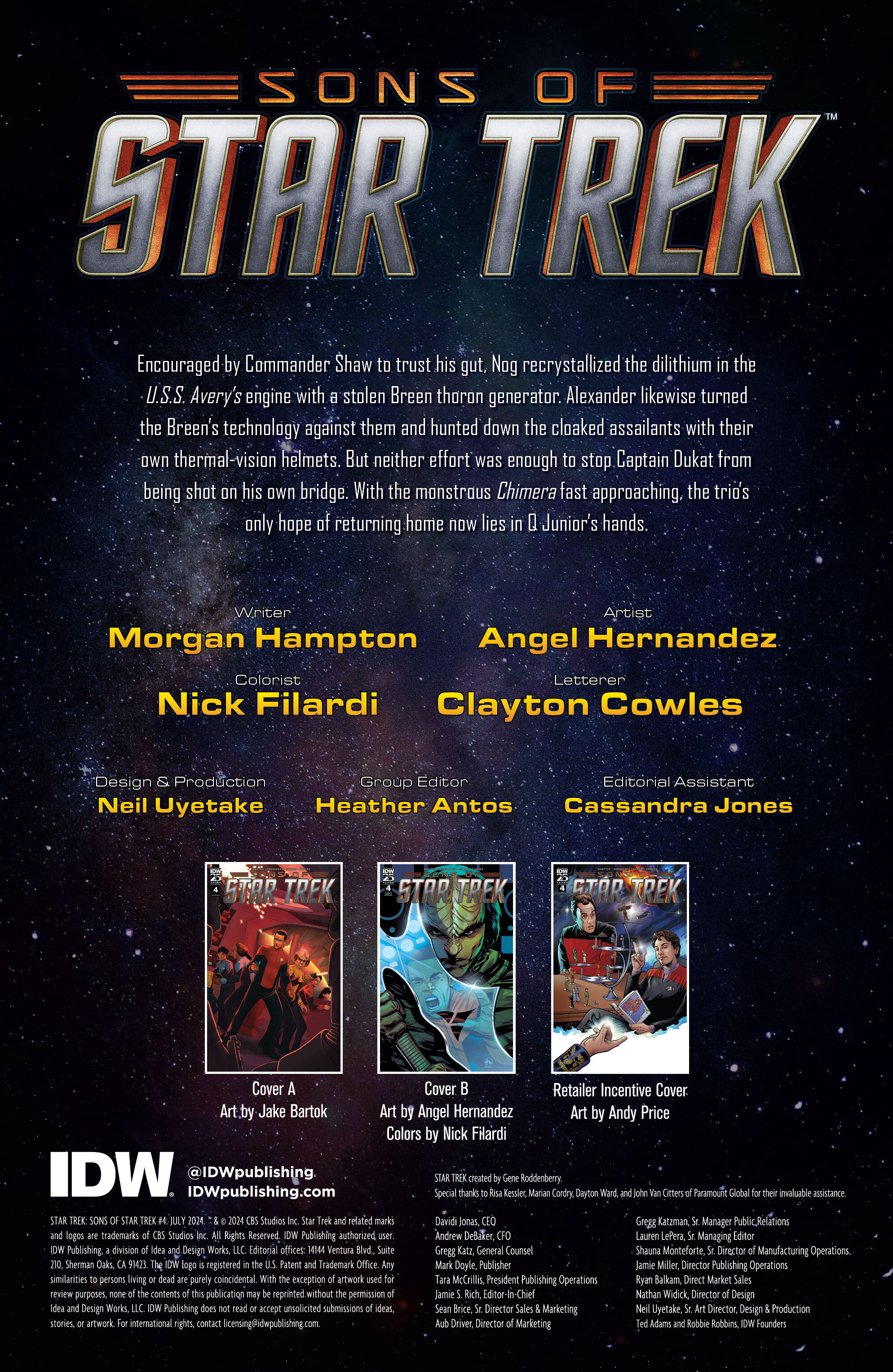 Star Trek: Sons of Star Trek (2024-) issue 4 - Page 2