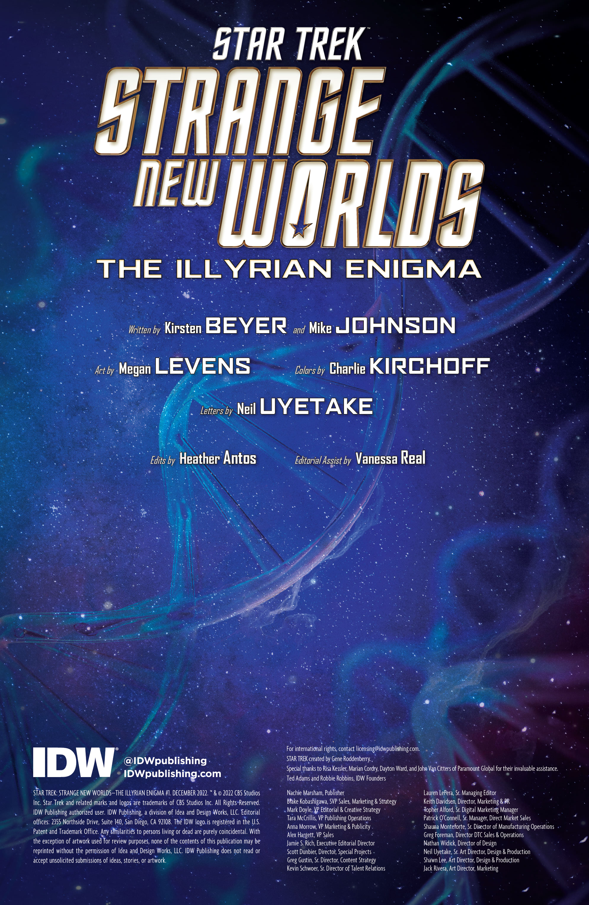 Star Trek: Strange New Worlds - Illyrian Enigma (2022-): Chapter 1 - Page 2