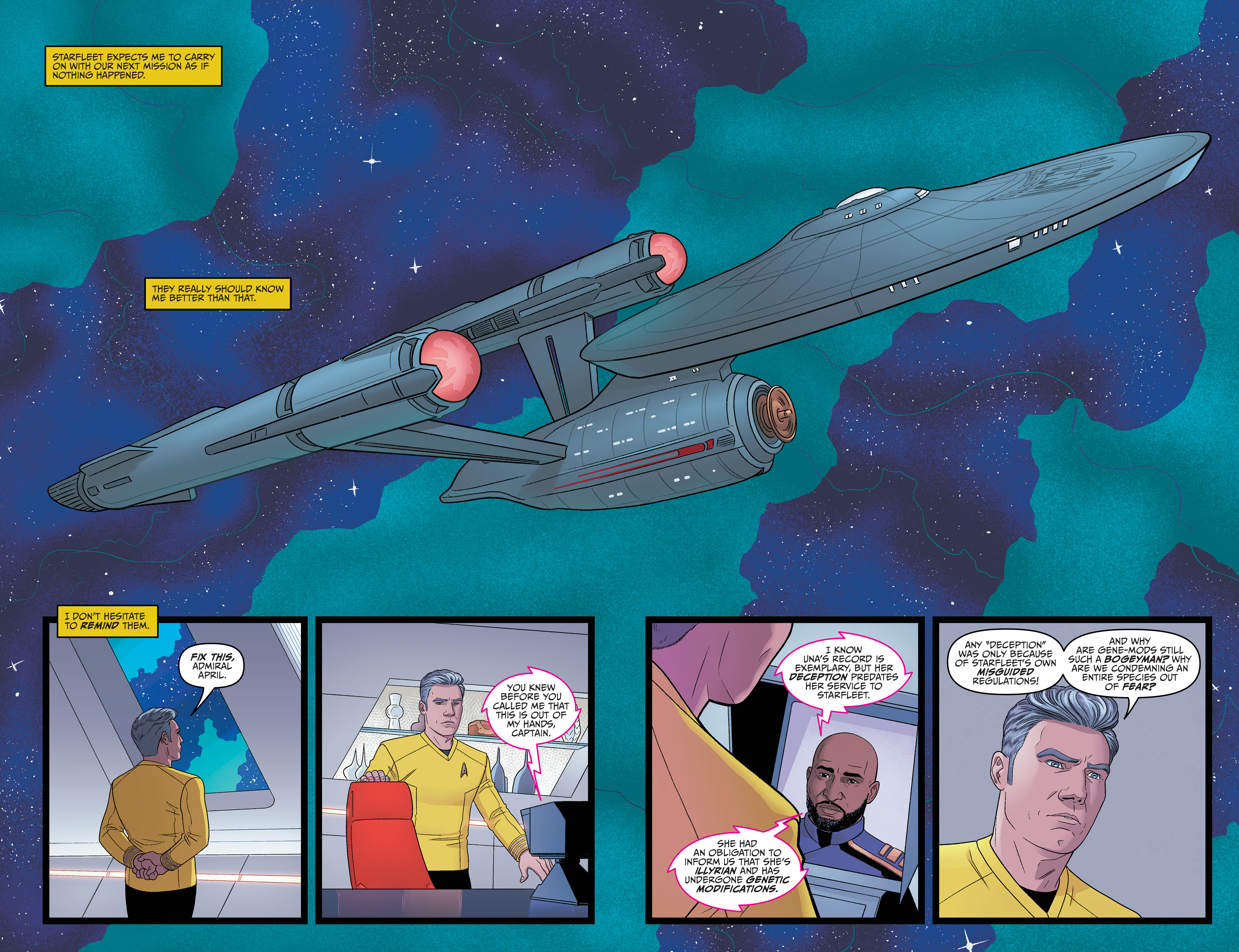 Star Trek: Strange New Worlds - Illyrian Enigma (2022-) issue 1 - Page 4