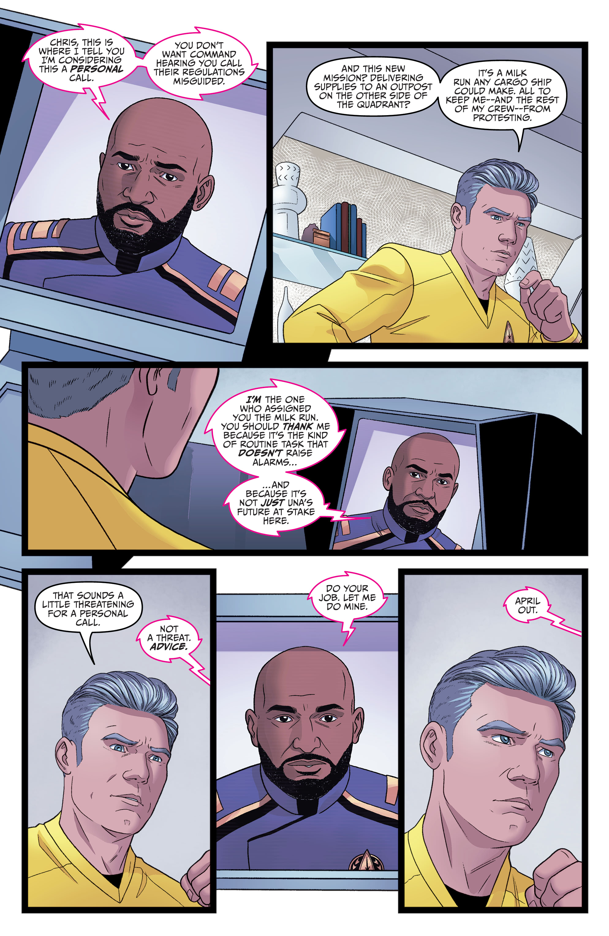 Star Trek: Strange New Worlds - Illyrian Enigma (2022-) issue 1 - Page 5